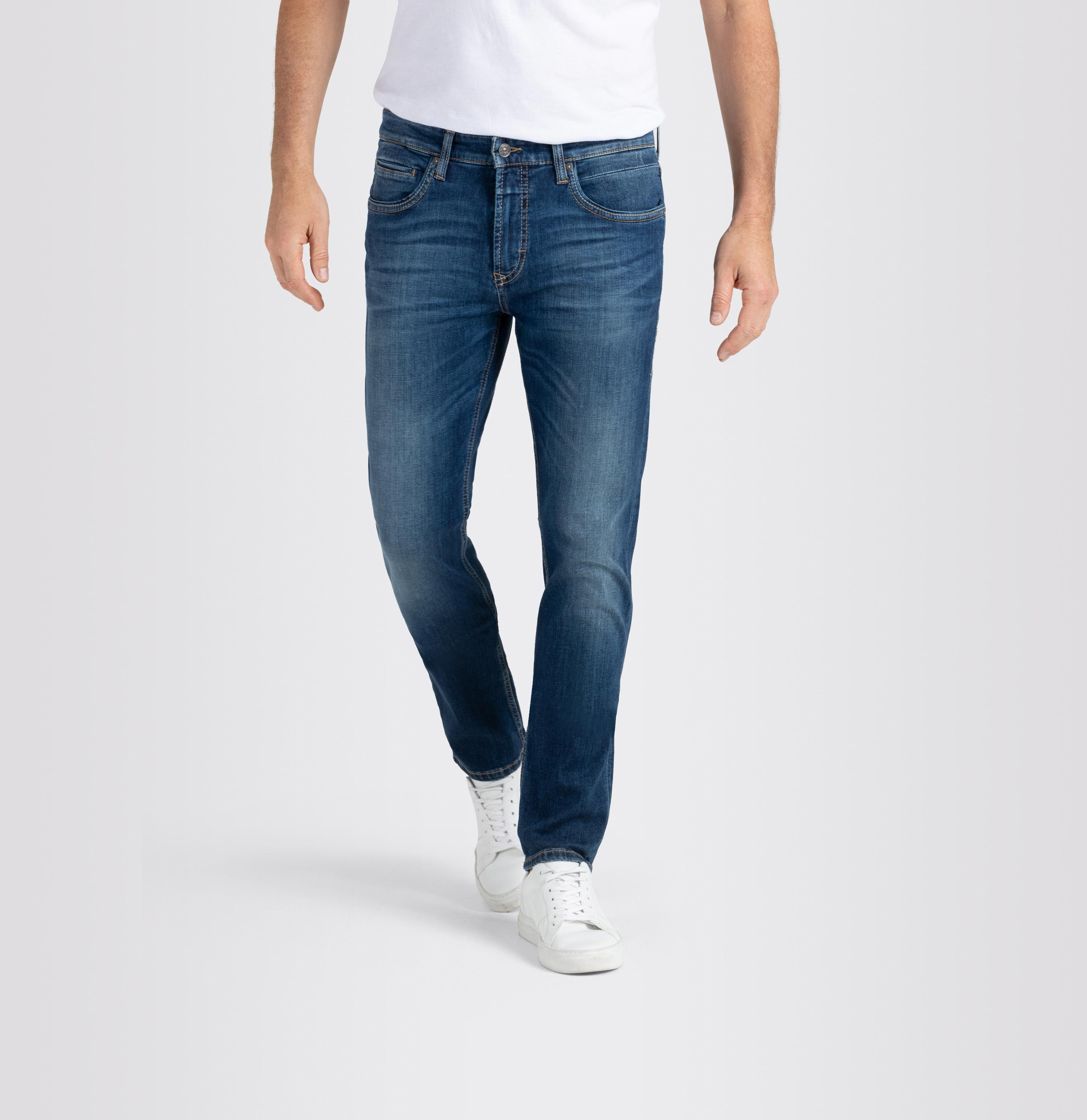 MAC Straight jeans Arne Pipe heren straight jeans maat 32 blauw