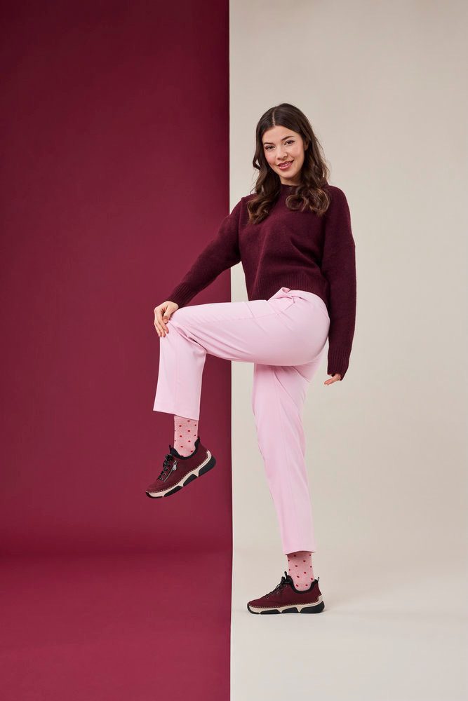Rieker Slip-on sneakers , instapschoen, halfschoen, vrijetijdsschoen met zachte binnenzool