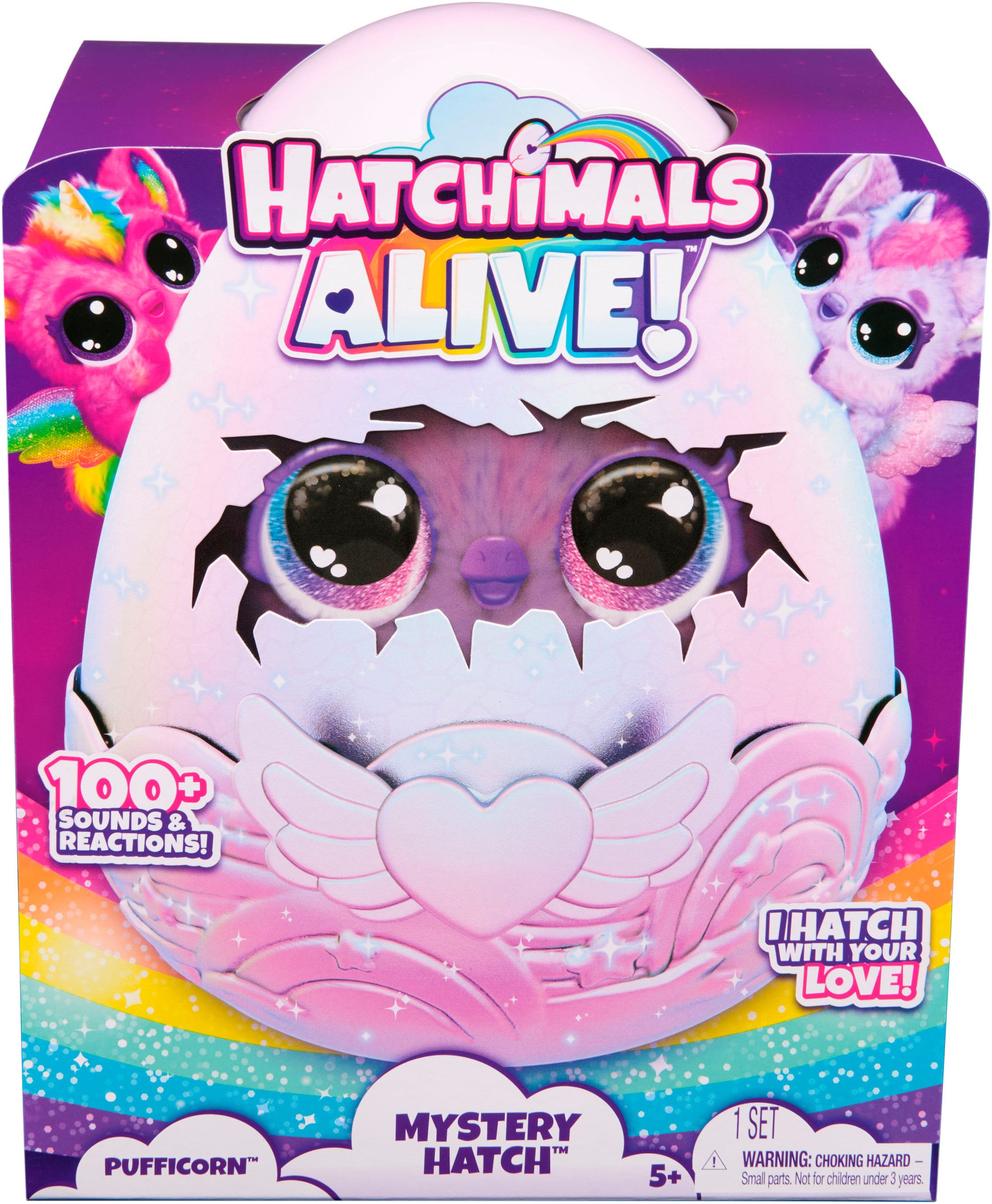 Spin Master Speelfiguur Hatchimals Alive Mystery Ei Pufficorn