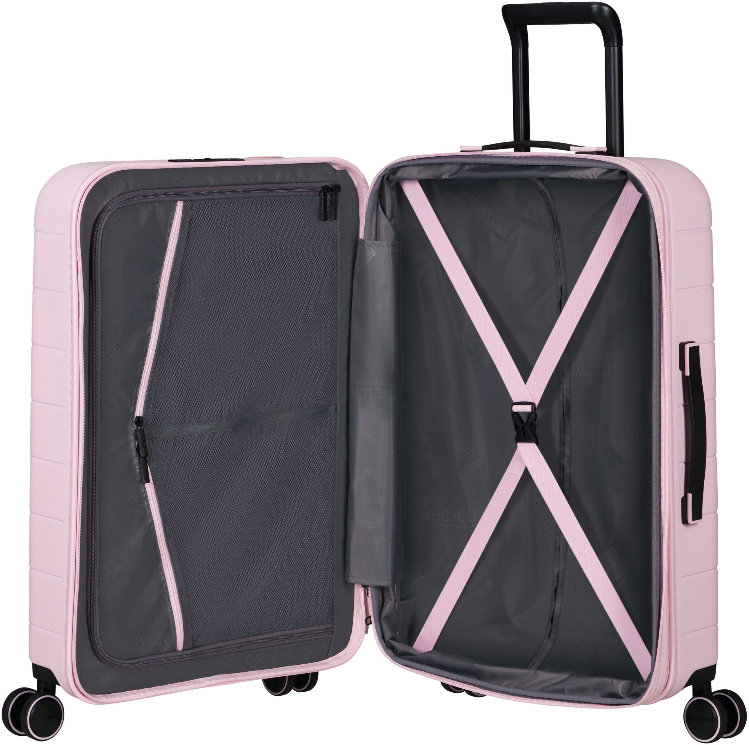 American Tourister® Hardshell-trolley NOVASTREAM, 67 cm Reiskoffer grote koffer TSA-cijferslot met volumevergroting