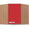 optifit hangend kastje breedte 60x60 cm, 57,6 cm hoog, met 1 deur rood