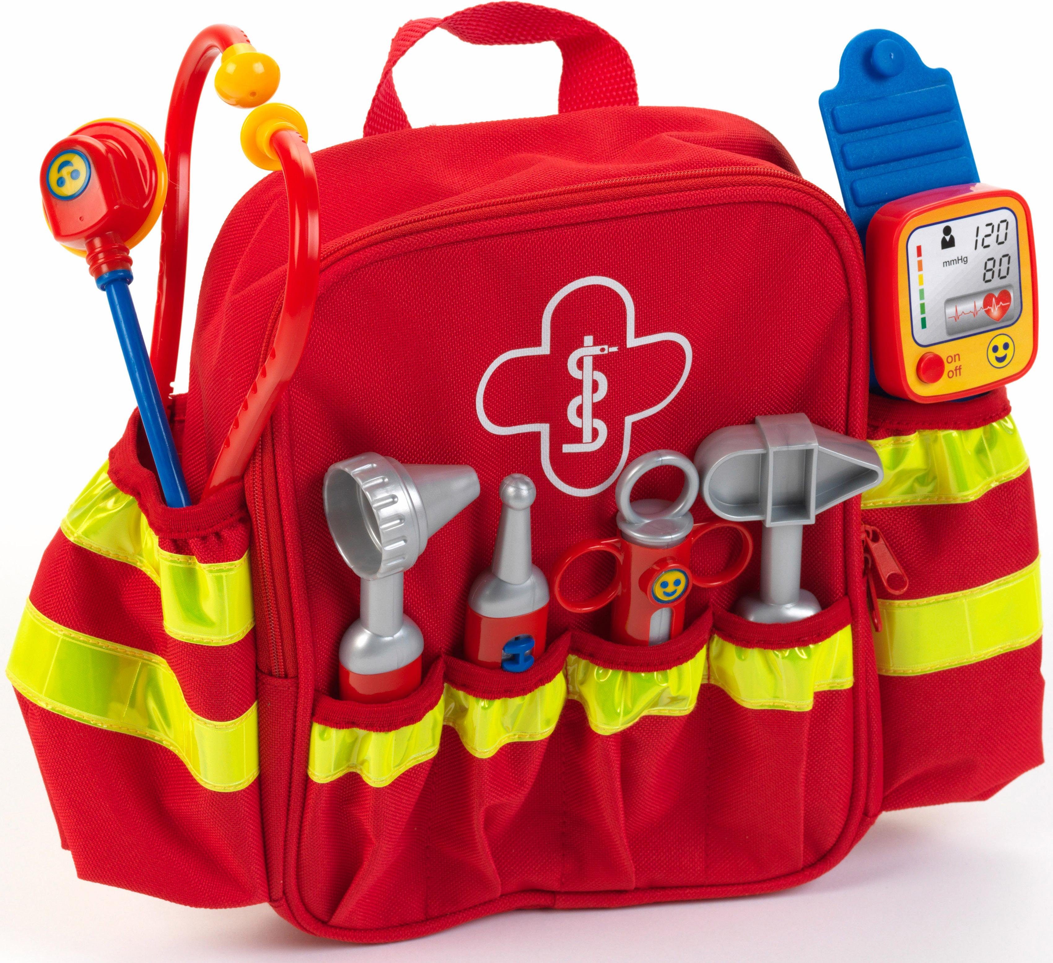 Tether kapsel Dominant Klein Speelgoed dokterskoffertje Rescue Backpack makkelijk gekocht | OTTO