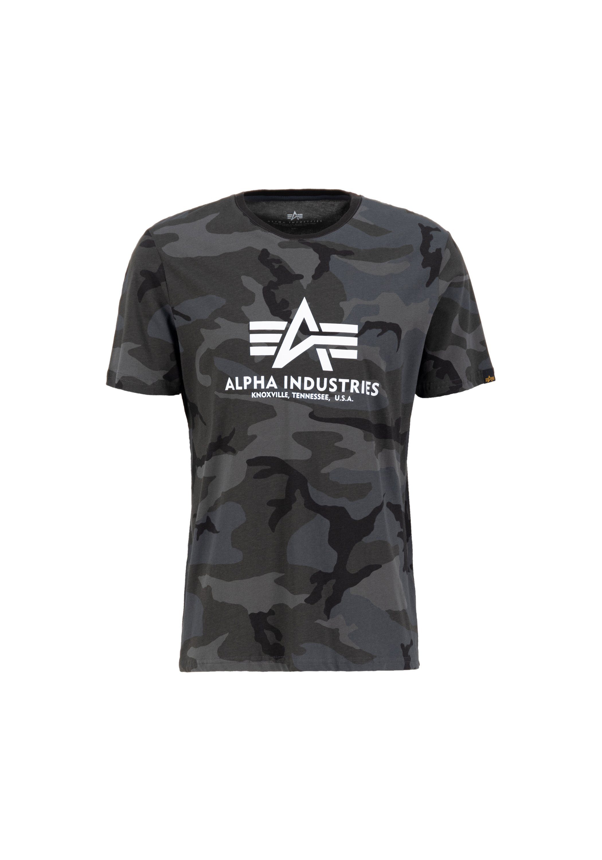 Alpha Industries T-shirt Men T-Shirts Basic T-Shirt B&T Camo