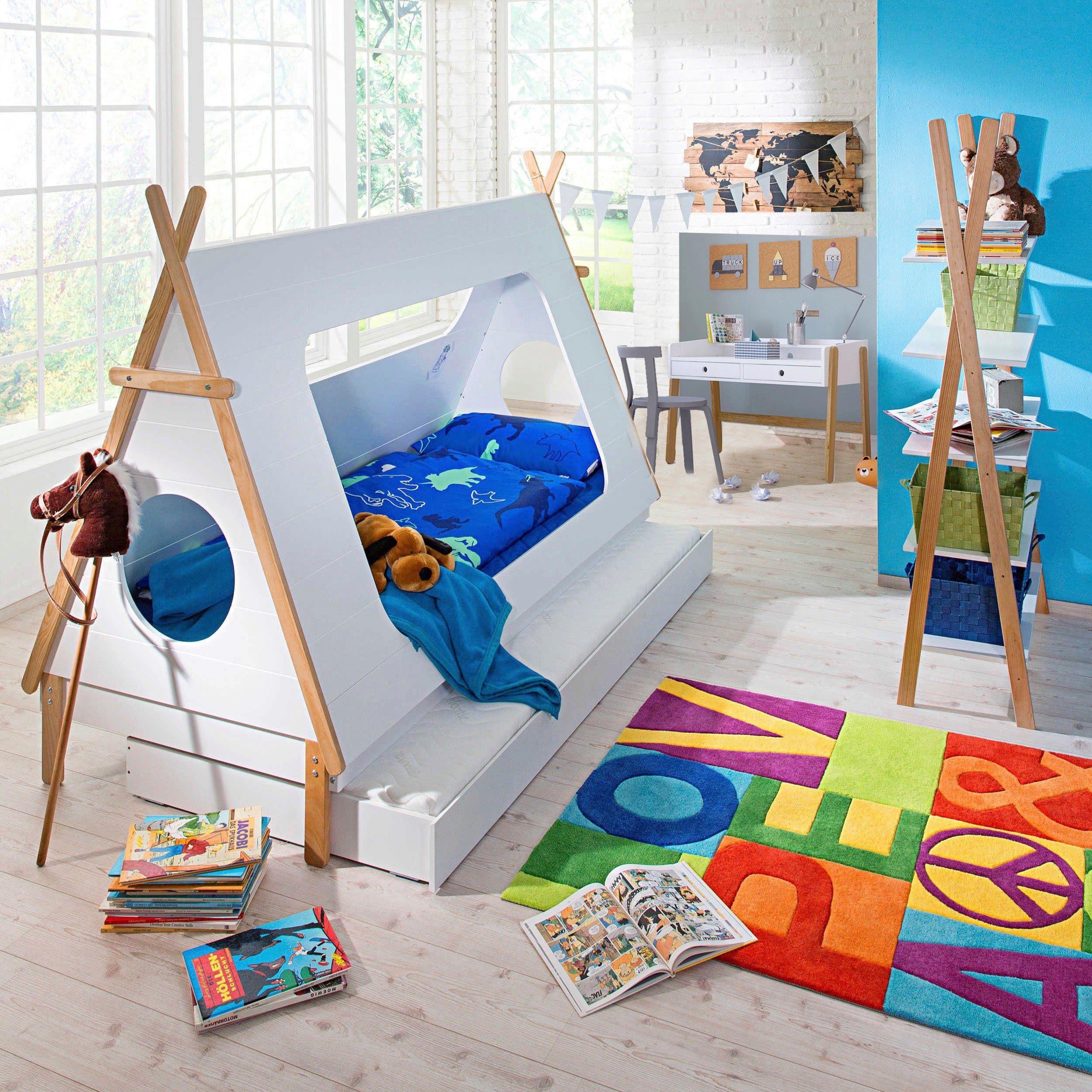 Lüttenhütt Rek Dolidoo in scandinavische look, ladderrek voor kinder- of tienerkamer
