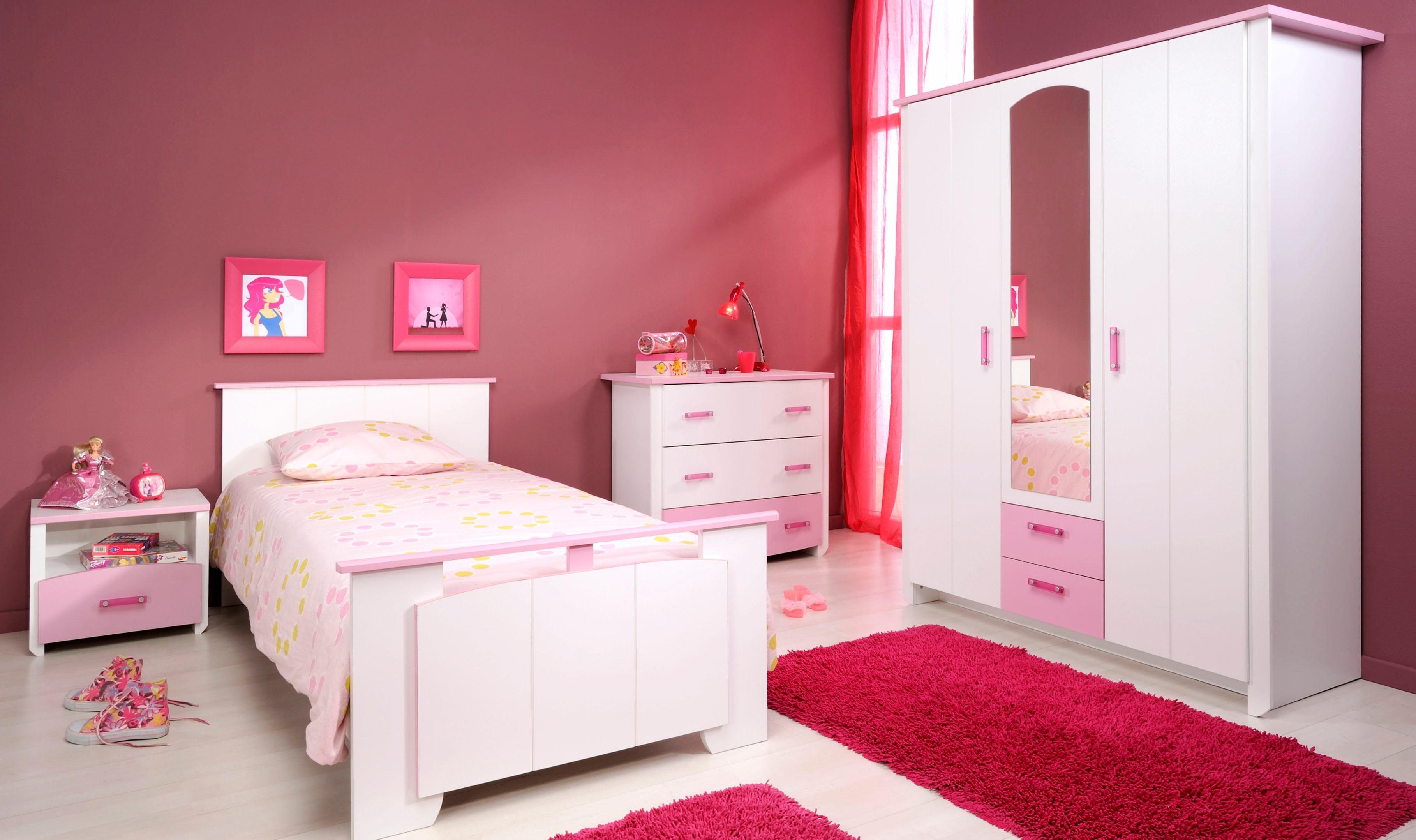 Parisot Tienerkamerset Biotiful met kledingkast en commode (set, 4-delig)