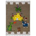 vloerkleed kinderkamer, »momo ritter«, quinna kids world, rechthoekig, hoogte 13 mm, mach. geweven bruin vloerkleed kinderkamer, »momo ritter«, quinna kids world, rechthoekig, hoogte 13 mm, mach. geweven bruin