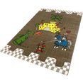 vloerkleed kinderkamer, »momo ritter«, quinna kids world, rechthoekig, hoogte 13 mm, mach. geweven bruin vloerkleed kinderkamer, »momo ritter«, quinna kids world, rechthoekig, hoogte 13 mm, mach. geweven bruin