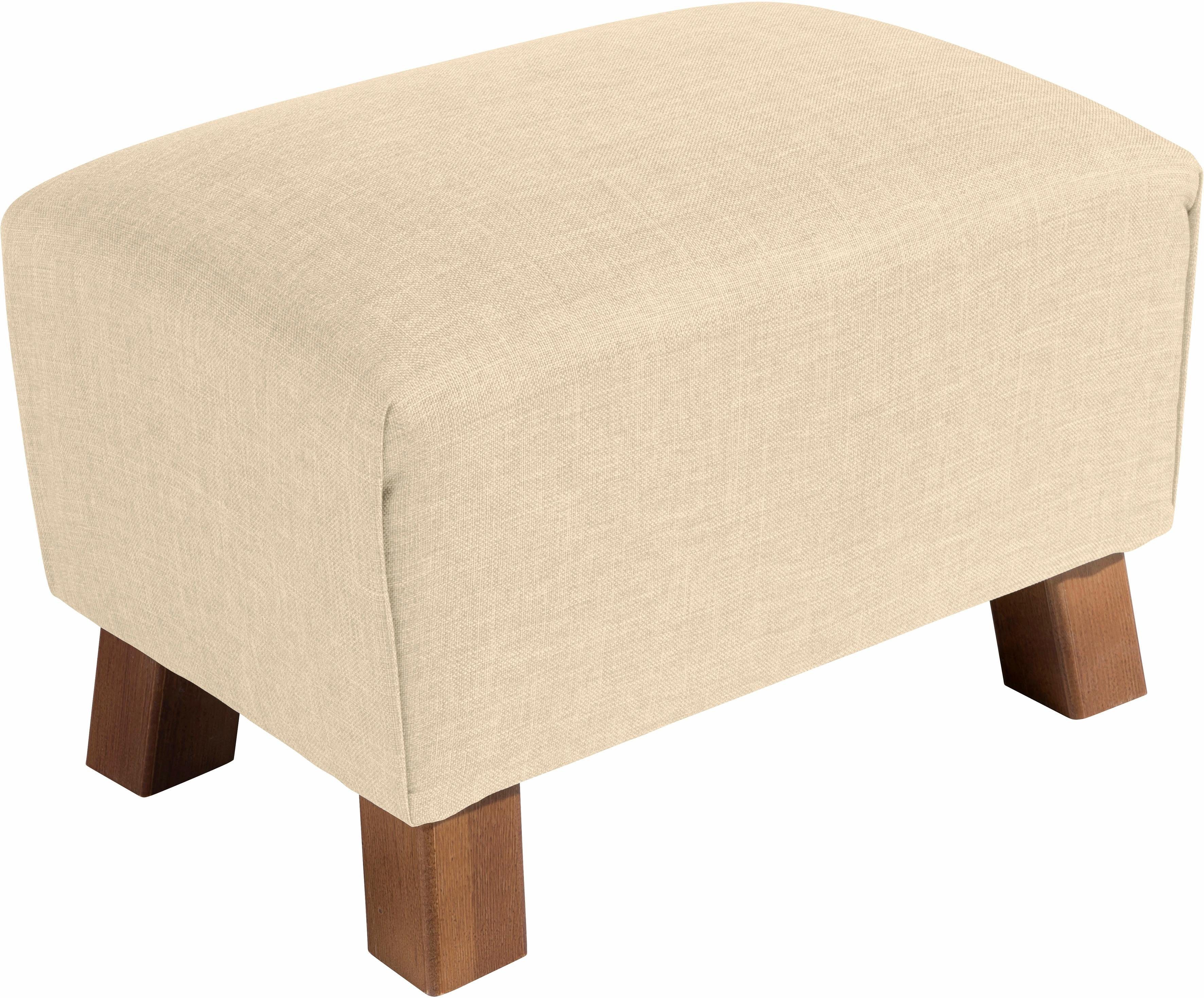 Max Winzer® Voetenbankje Footstool Mini kruk breedte 40 cm