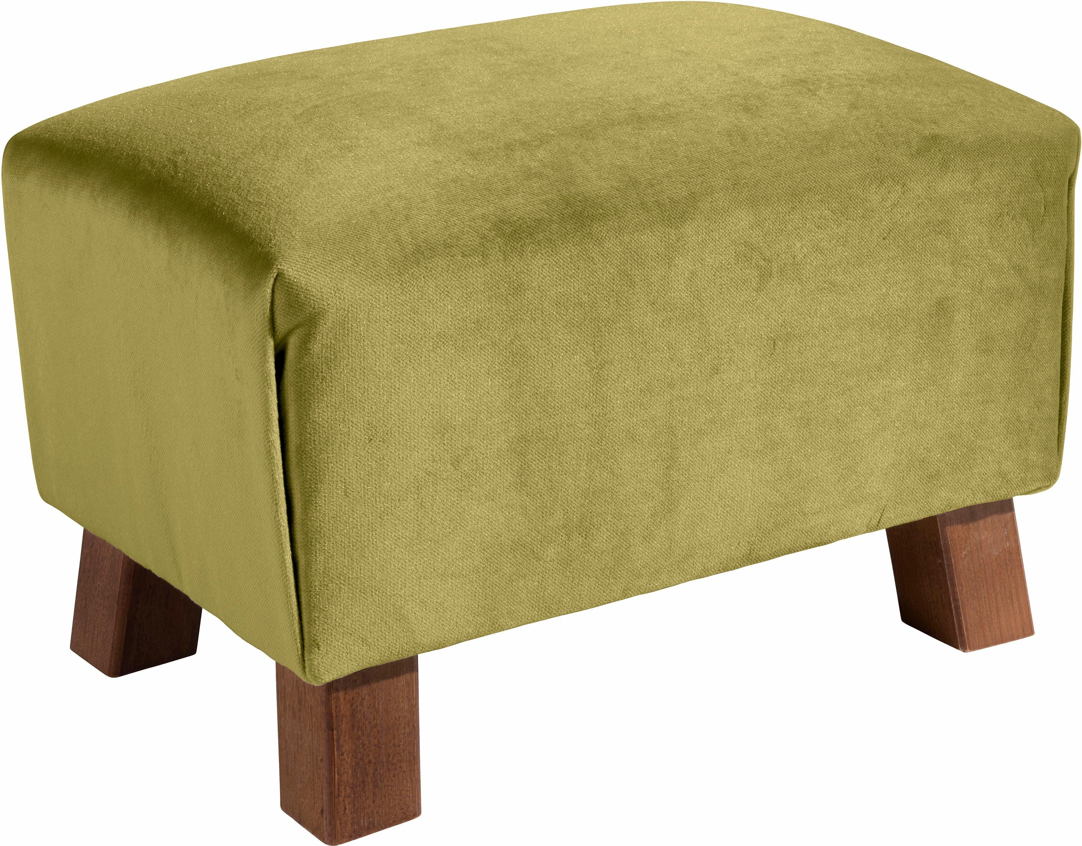 Max Winzer® Voetenbankje Footstool Mini kruk breedte 40 cm