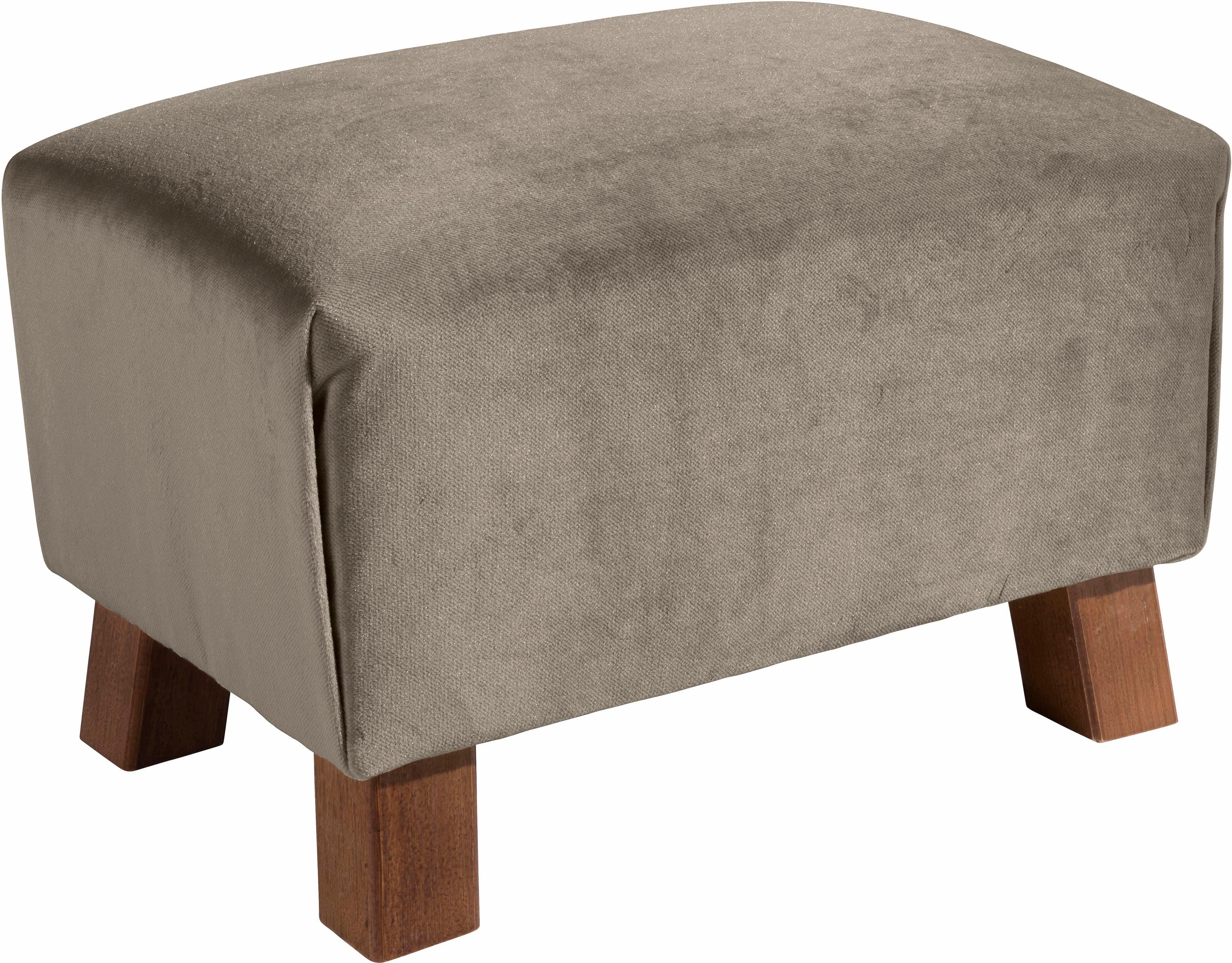 Max Winzer® Voetenbankje Footstool Mini kruk breedte 40 cm