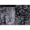luxor living vloerkleed antiek 100 patchworkdesign, bijzonder zacht door microvezel, woonkamer zwart