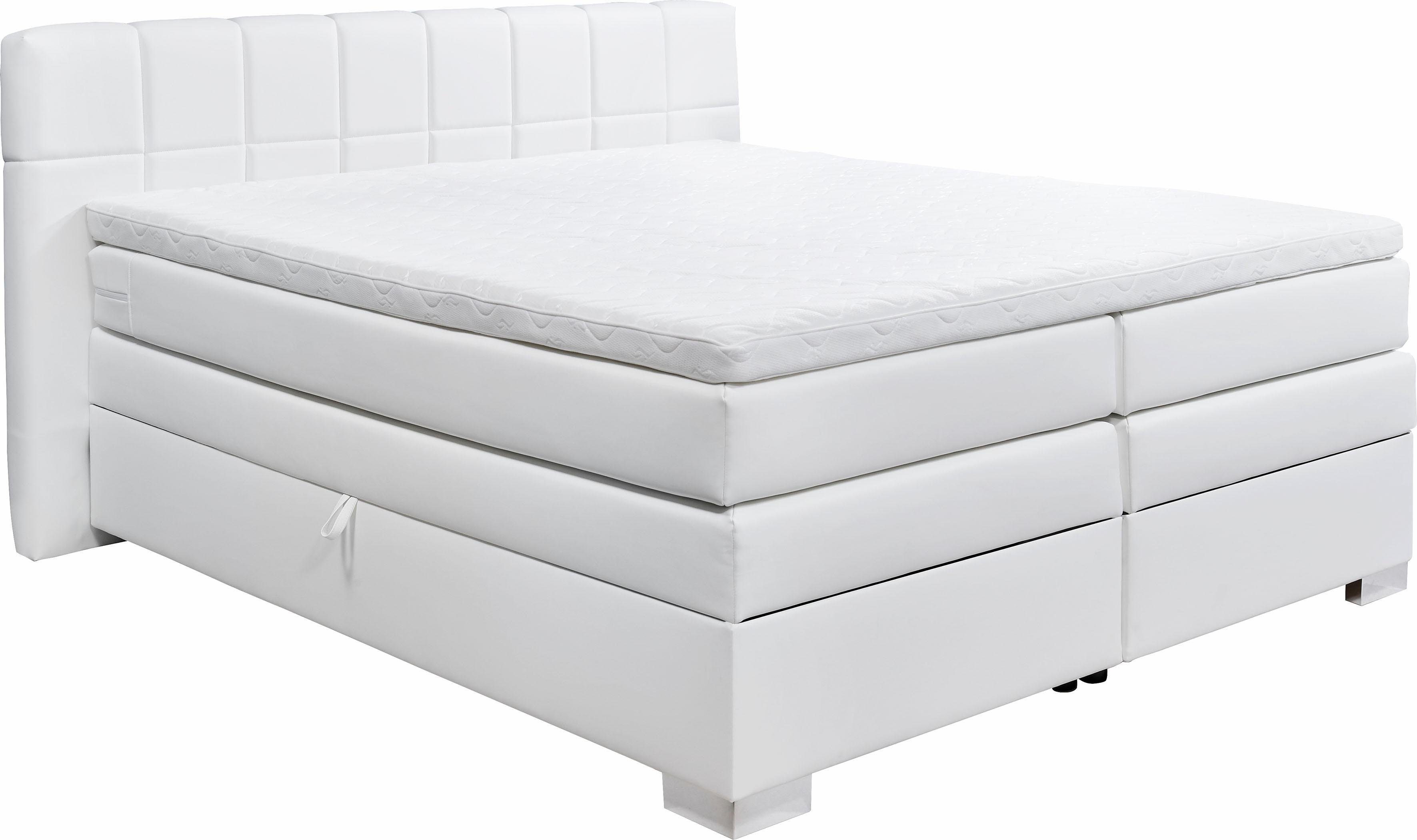 INOSIGN Boxspring Airdrie inclusief bedkist en topper