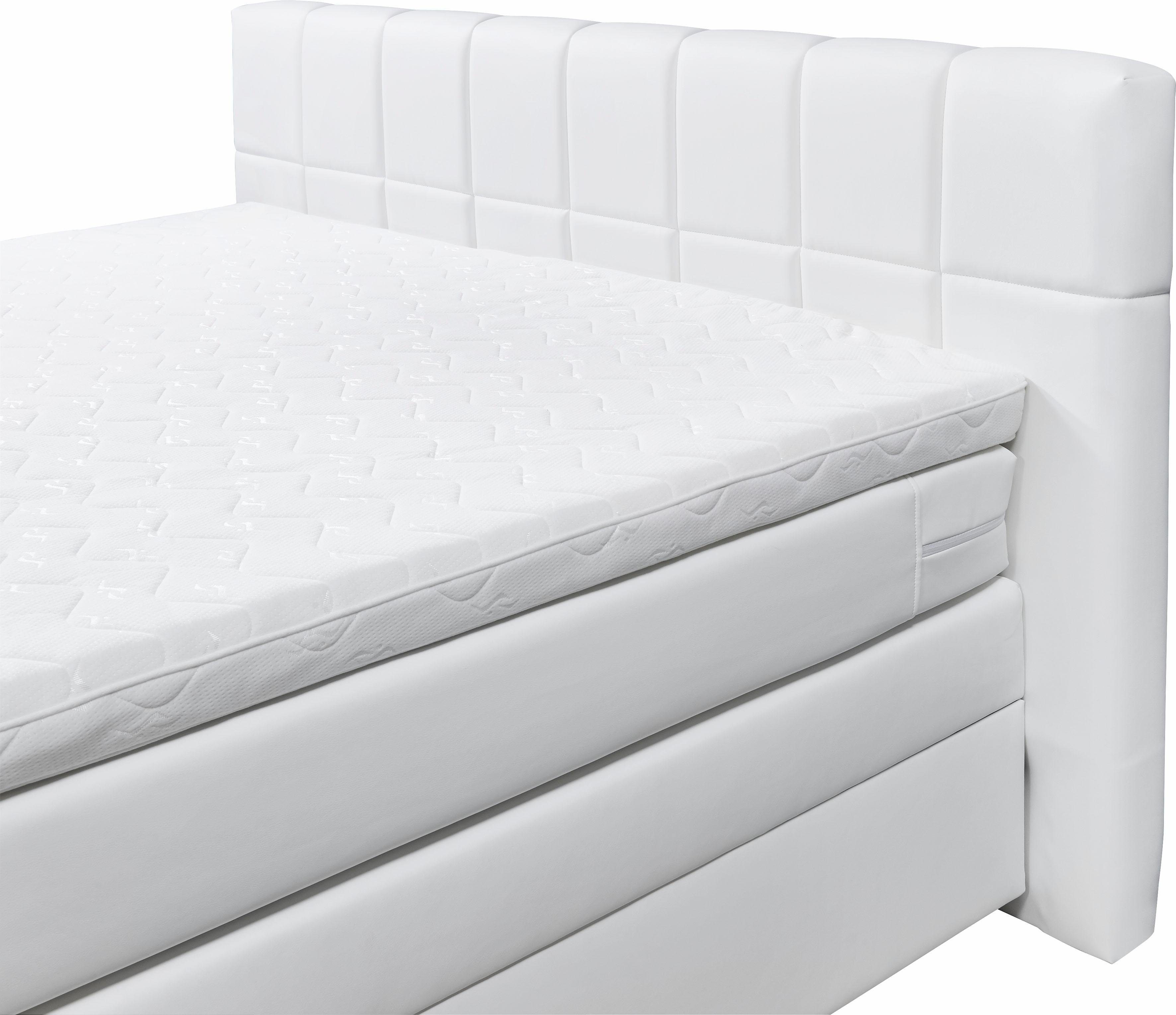 INOSIGN Boxspring Airdrie inclusief bedkist en topper