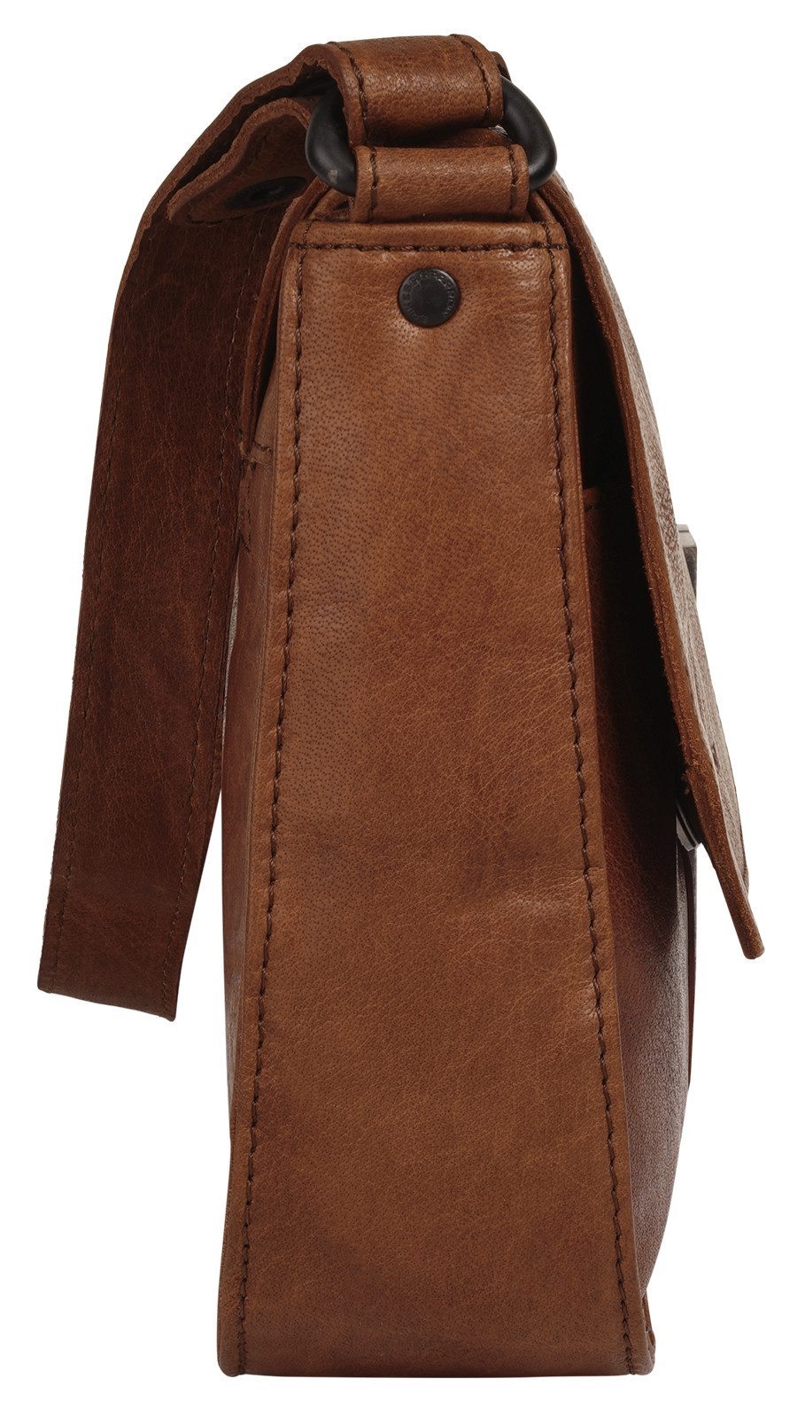 Spikes & Sparrow Schoudertas echt leder