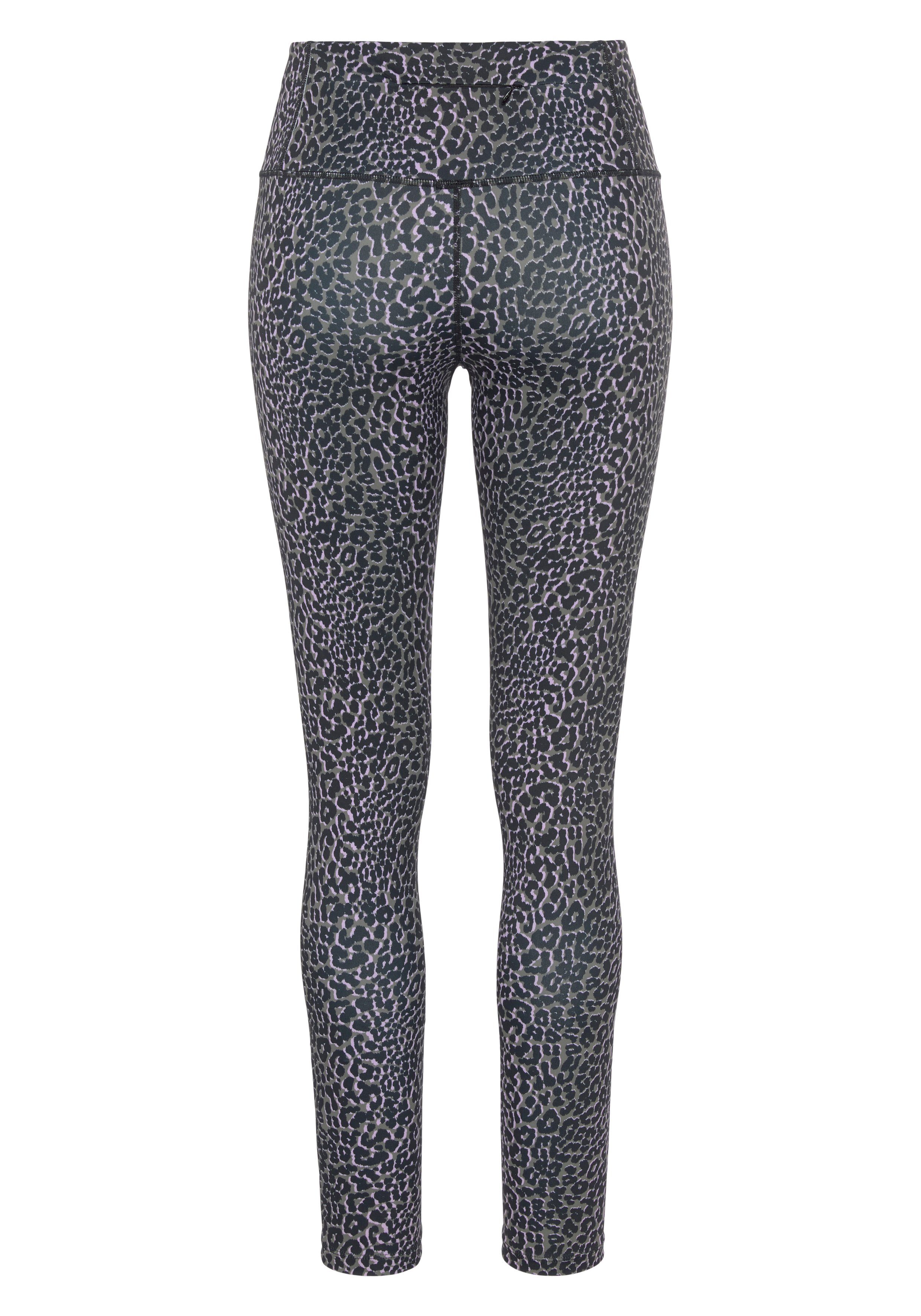 active by Lascana Functionele legging -Sportleggings Sportleggings in leeuwenlook