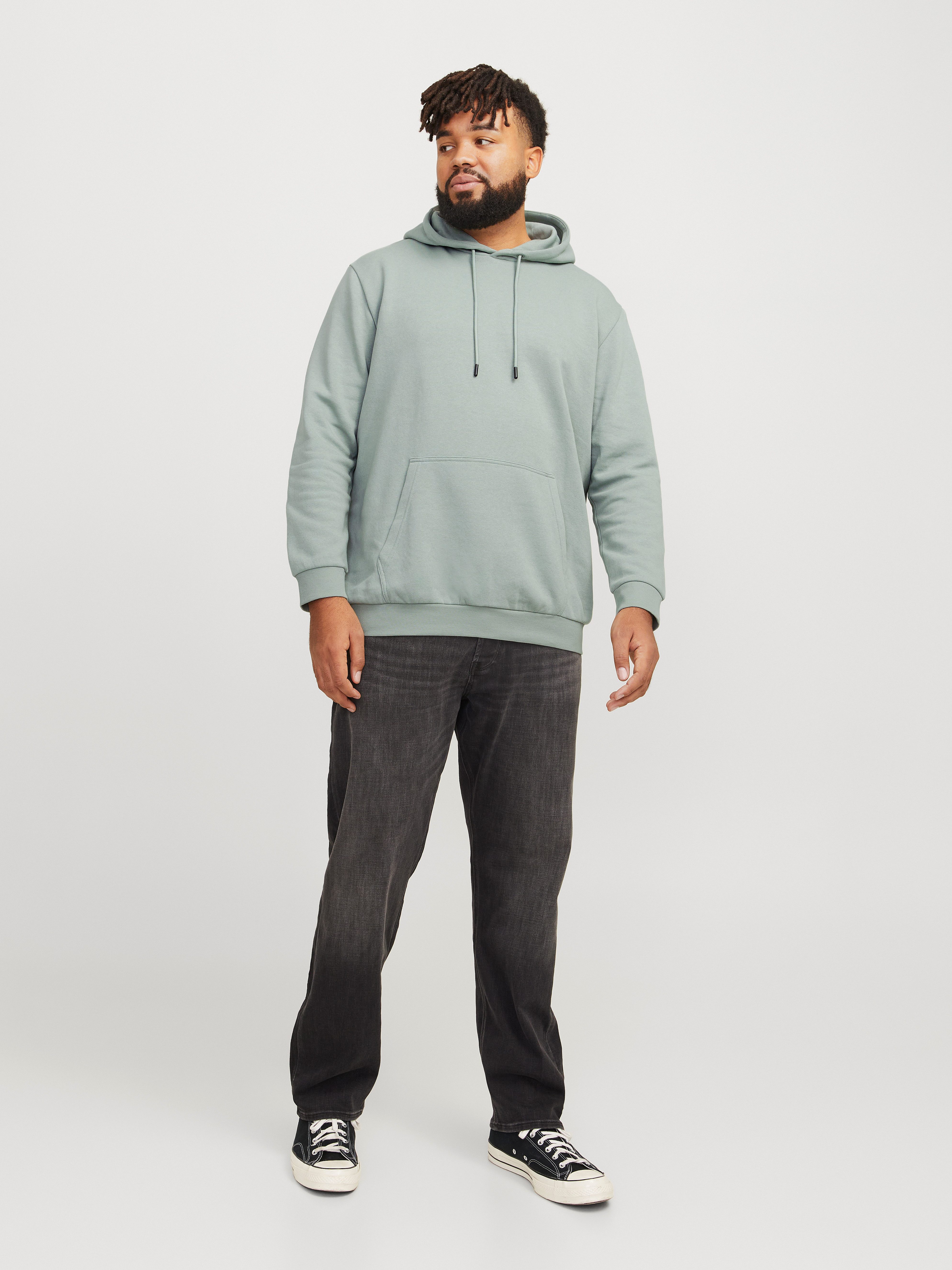 Jack & Jones PlusSize Hoodie JJEBRADLEY SWEAT HOOD NOOS PLS