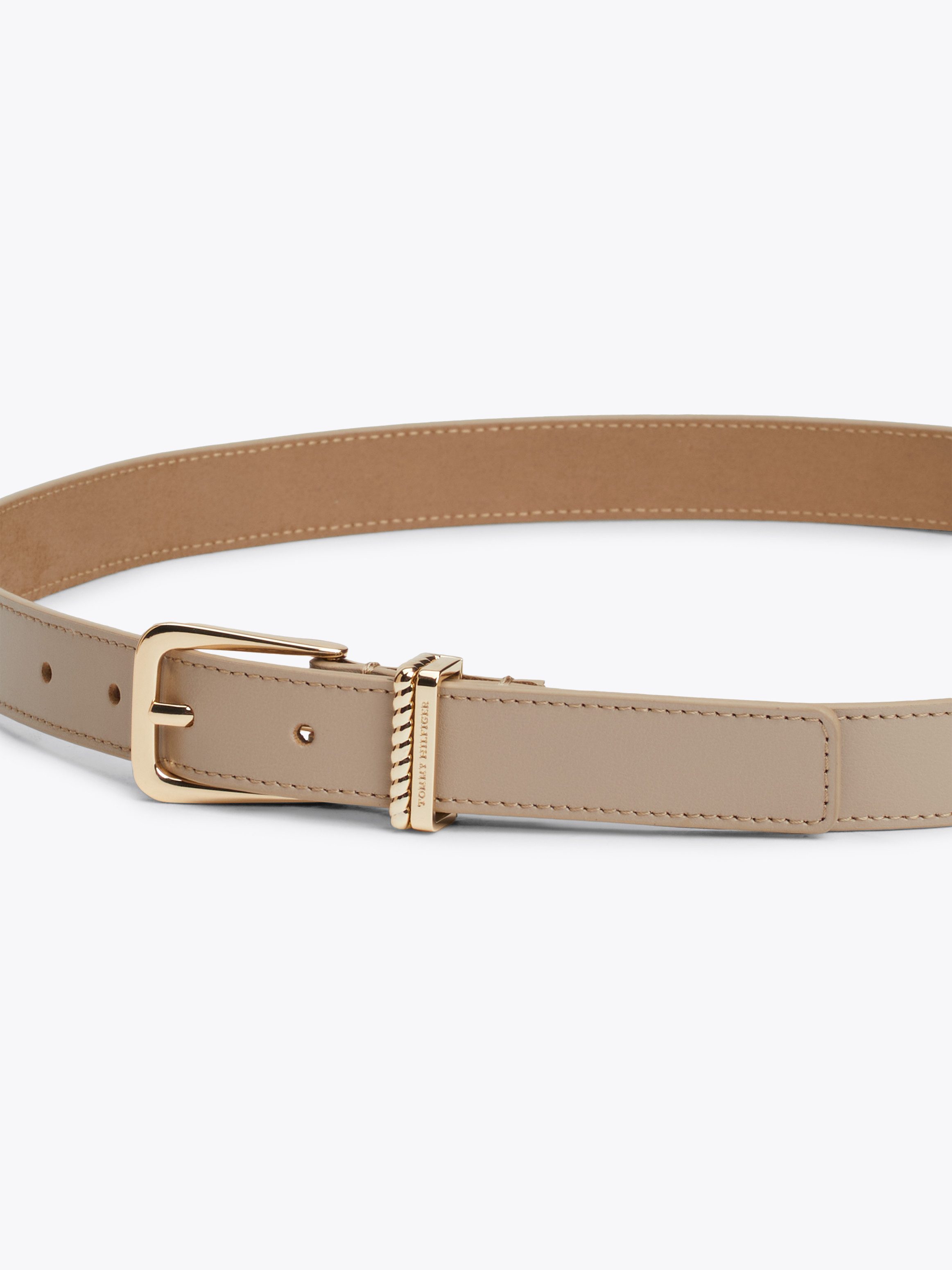 Tommy Hilfiger Leren riem TH LUXE 2.5 met gestempeld logo