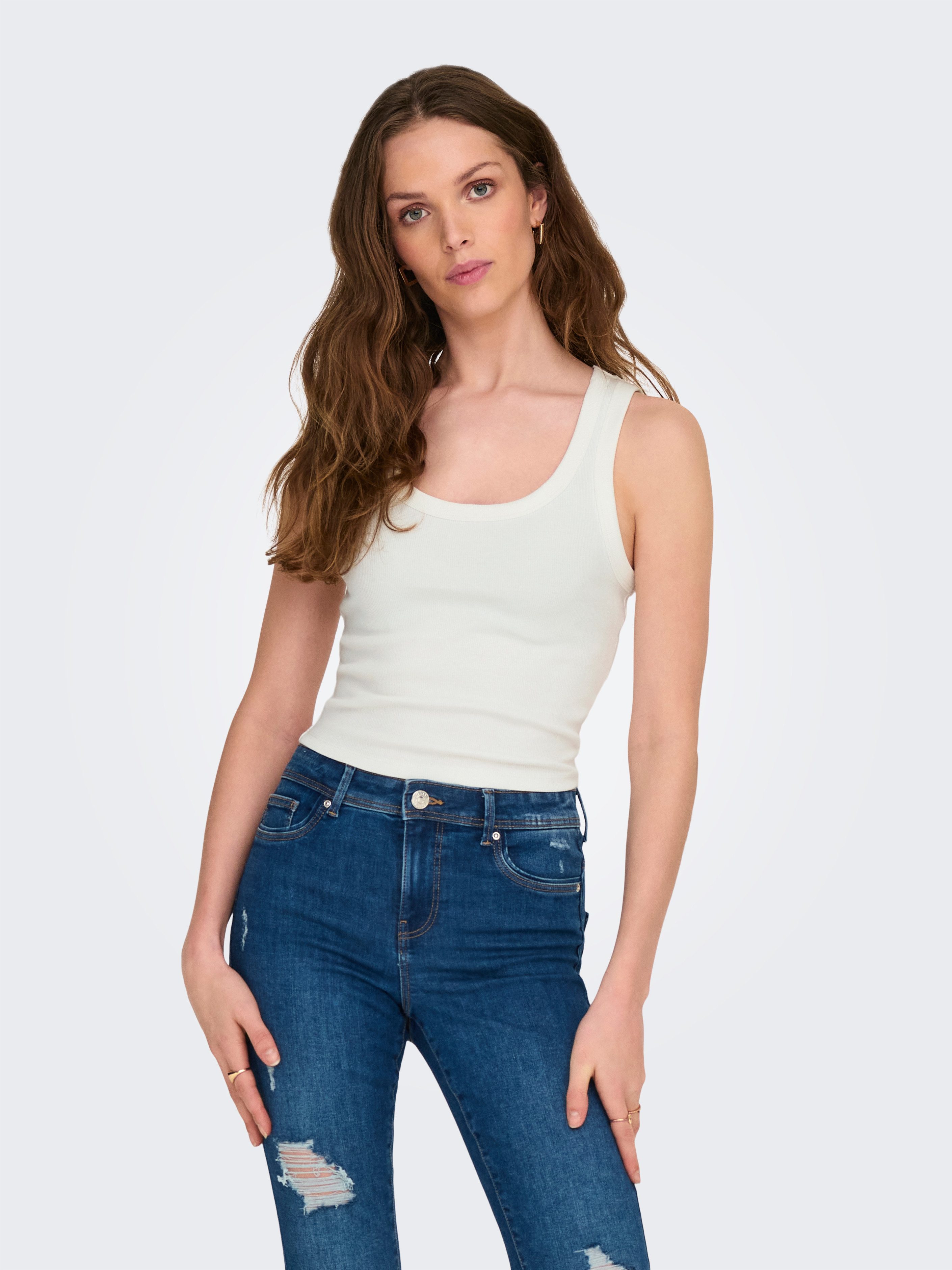 Only Tanktop ONLEASY S/L TANK TOP JRS 2 PACK (set, 2-delig)