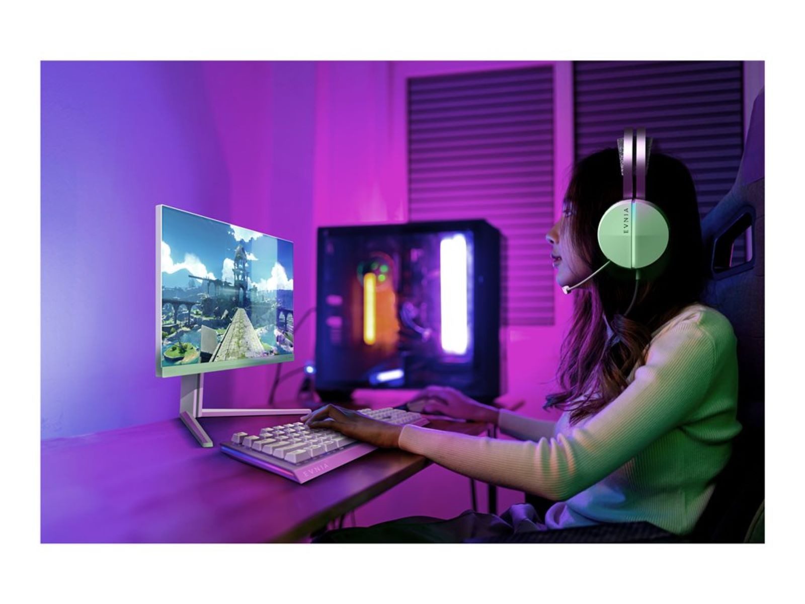 Philips Gaming-ledscherm 24M2N3201A, 60,5 cm / 24", Full HD, Hoogte, pivot (rotatie), draaiing, helling, luidspreker
