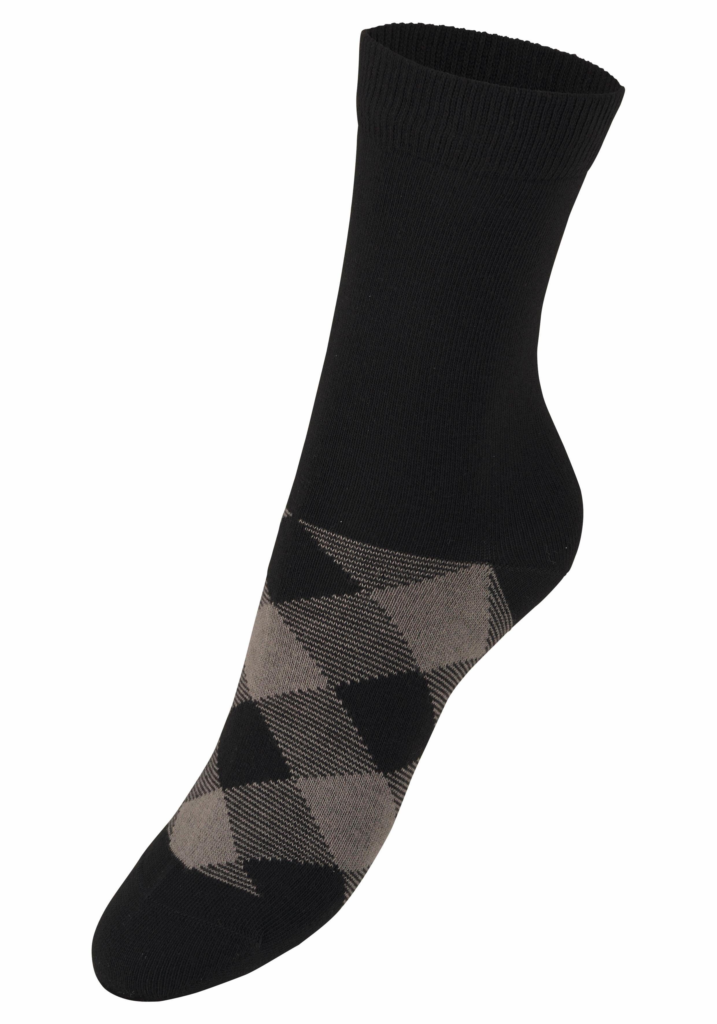 H.I.S Sokken in trendy wybertmotief (set, 7 paar)