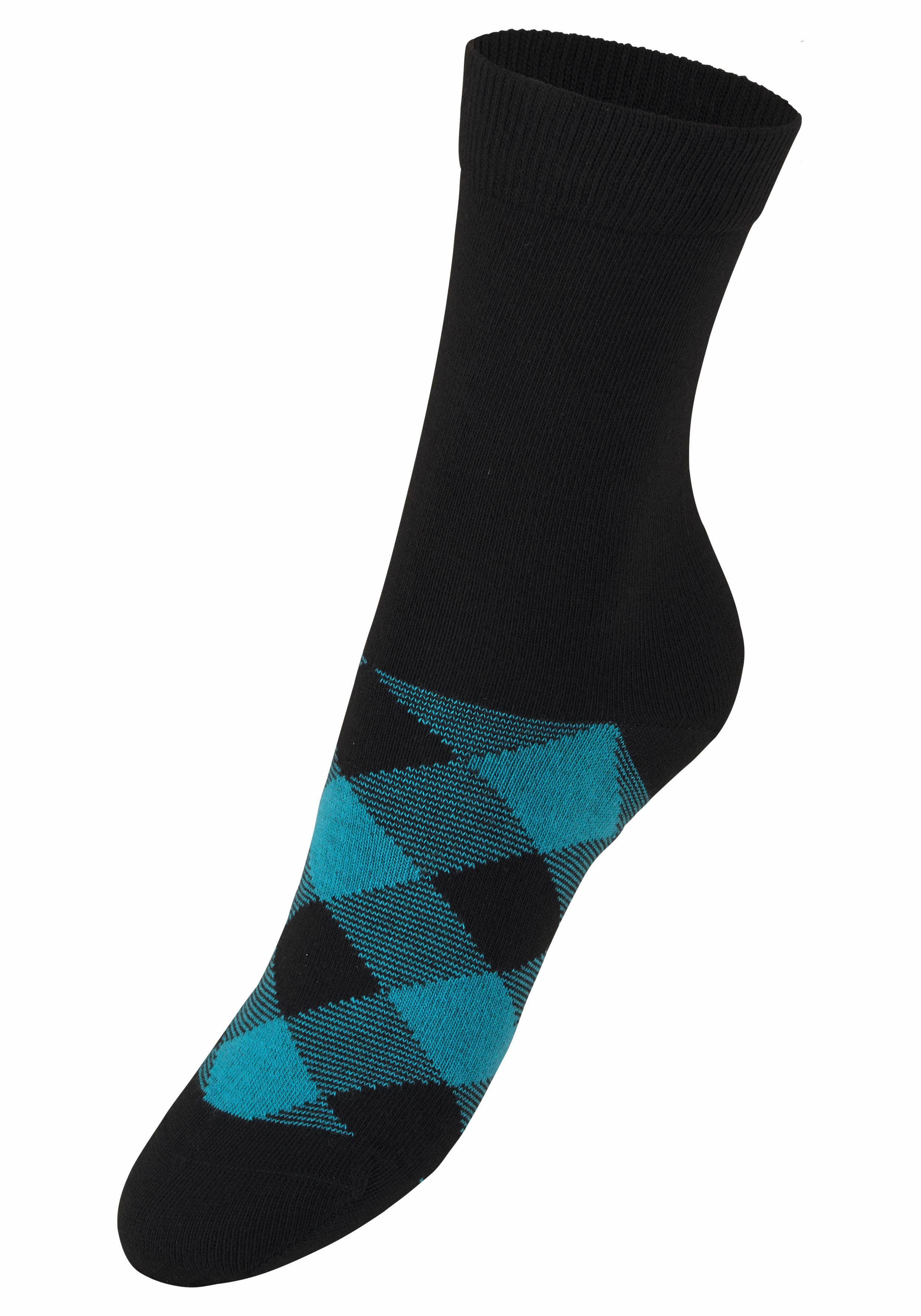 H.I.S Sokken in trendy wybertmotief (set, 7 paar)