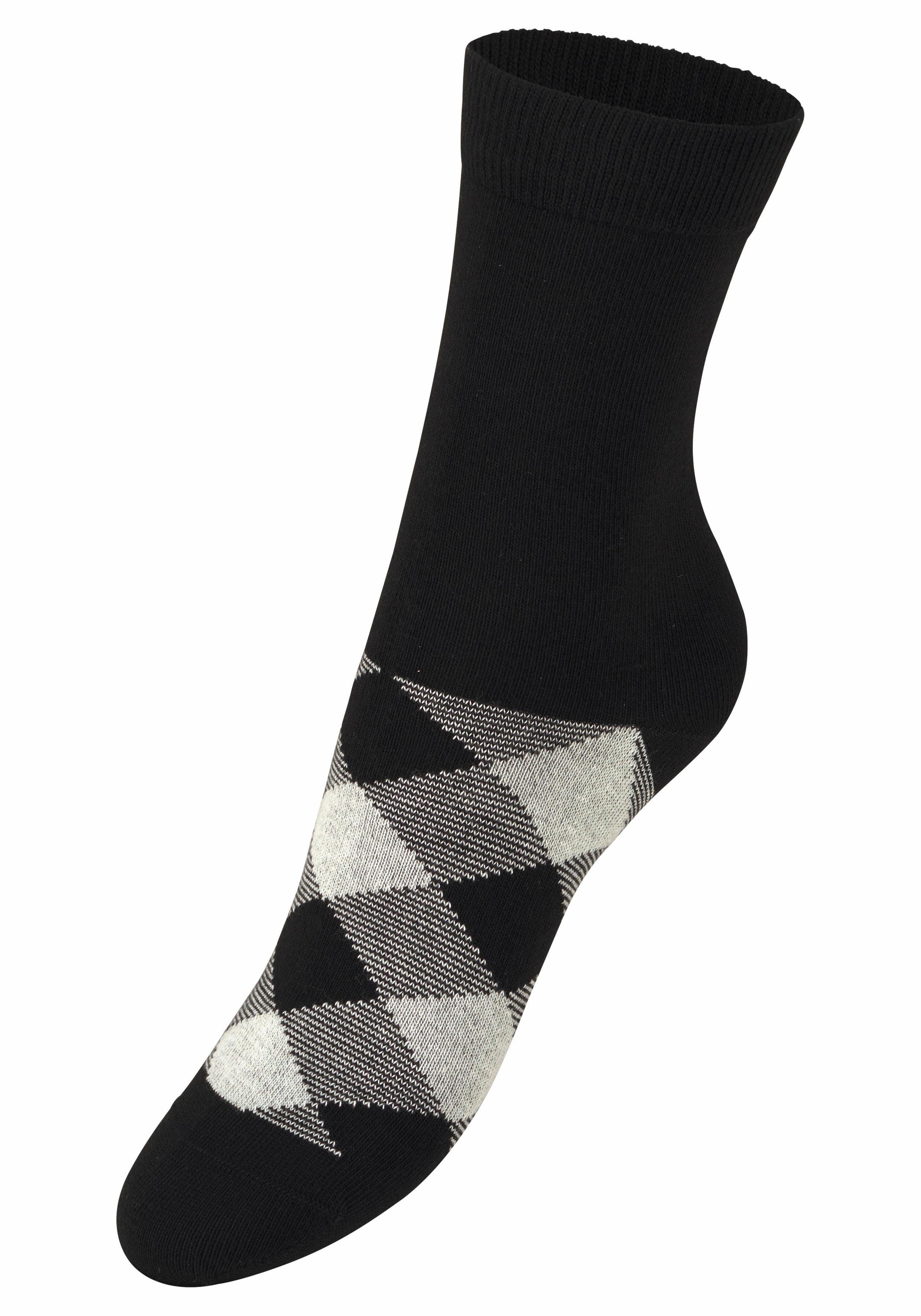 H.I.S Sokken in trendy wybertmotief (set, 7 paar)