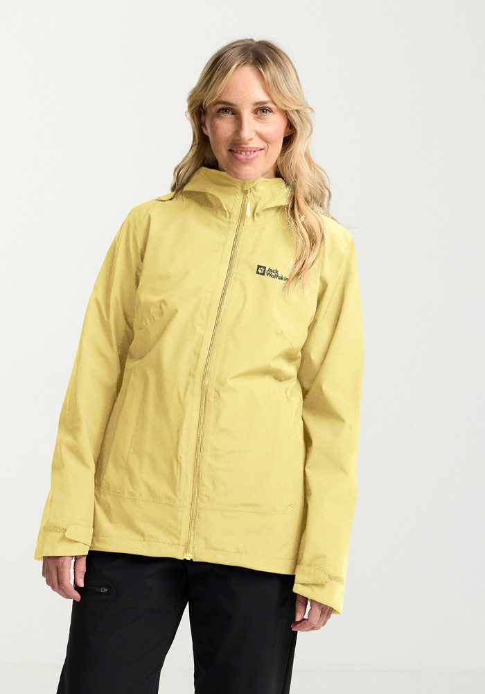 Jack Wolfskin Functioneel 3-in-1-jack MOONRISE 3IN1 JKT W (2-delig)