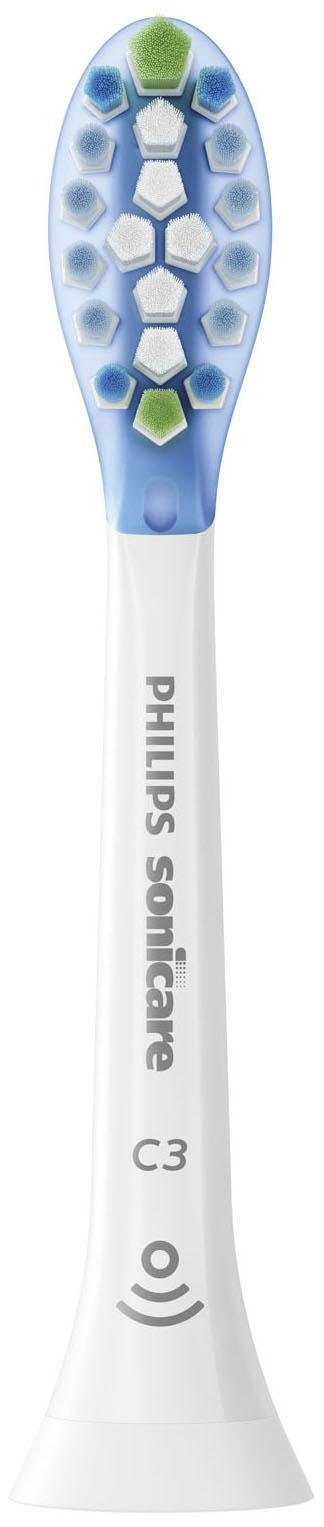 Philips Sonicare Opzetborsteltjes C3 Premium Plaque Control Standaardgrootte, met smart-borstelkopherkenning
