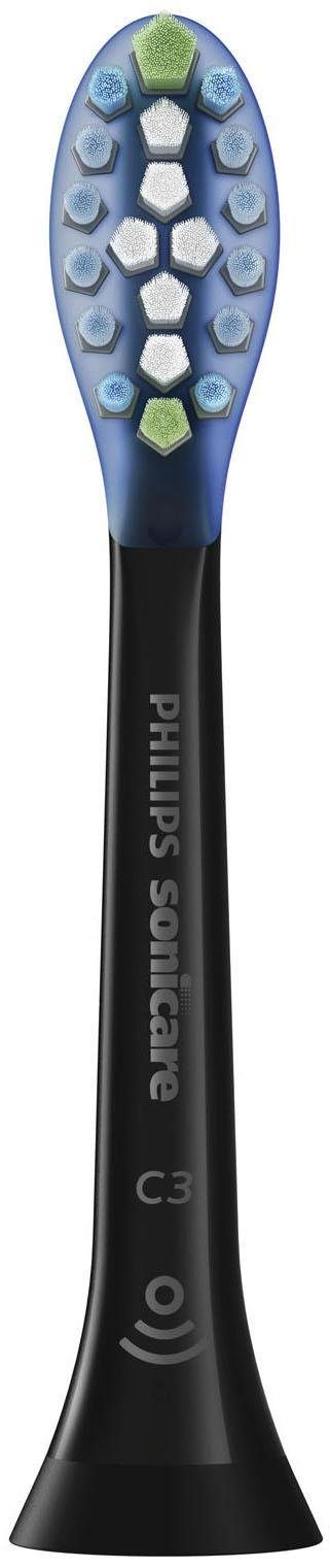 Philips Sonicare Opzetborsteltjes C3 Premium Gum Defense Standaardgrootte, met smart-borstelkopherkenning
