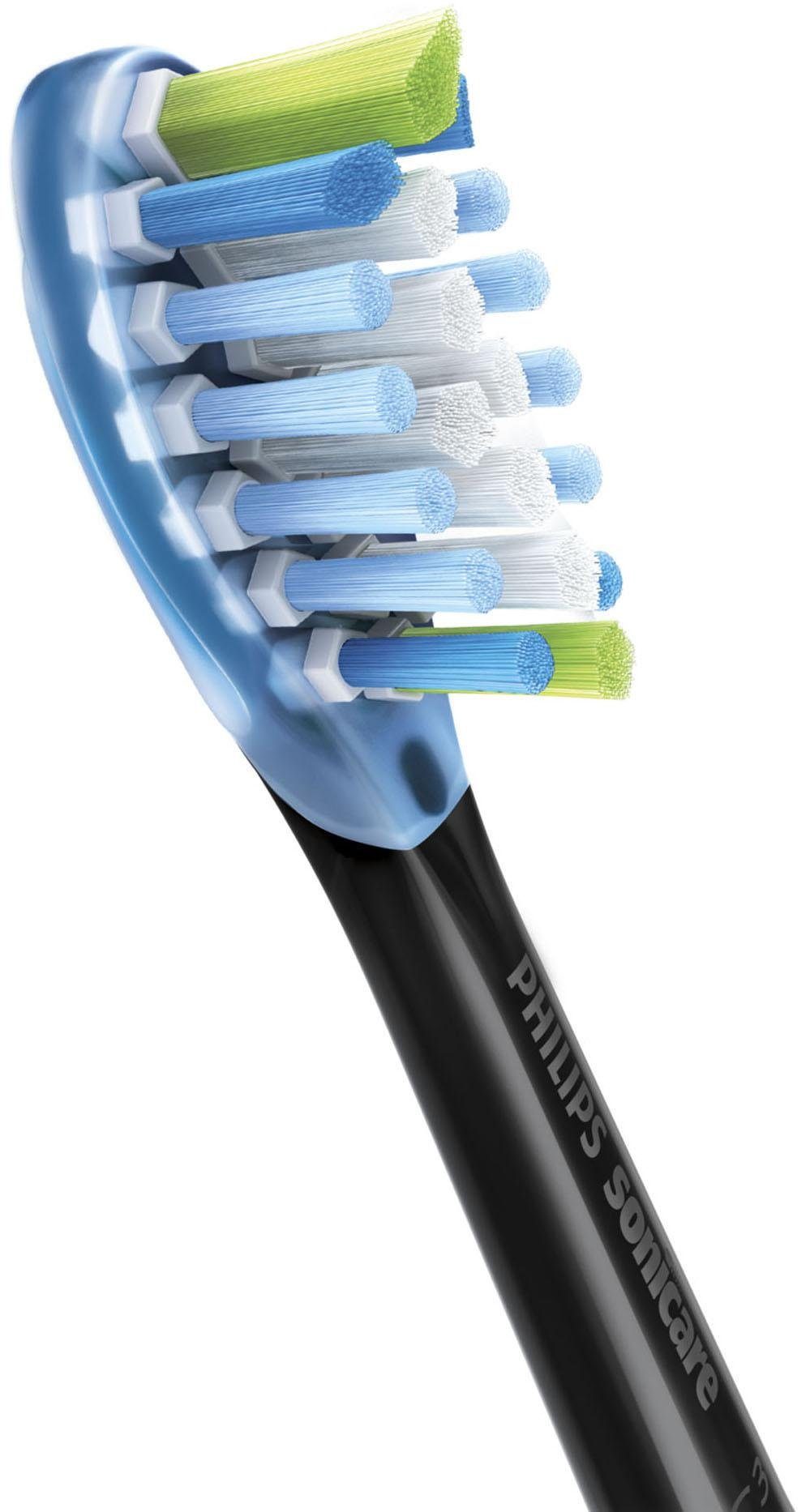 Philips Sonicare Opzetborsteltjes C3 Premium Gum Defense Standaardgrootte, met smart-borstelkopherkenning