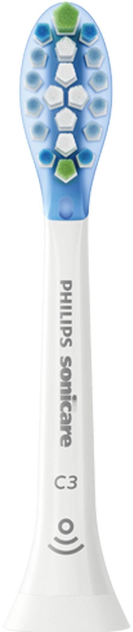 Philips Sonicare Opzetborsteltjes C3 Premium Plaque Control Standaardgrootte, met smart-borstelkopherkenning