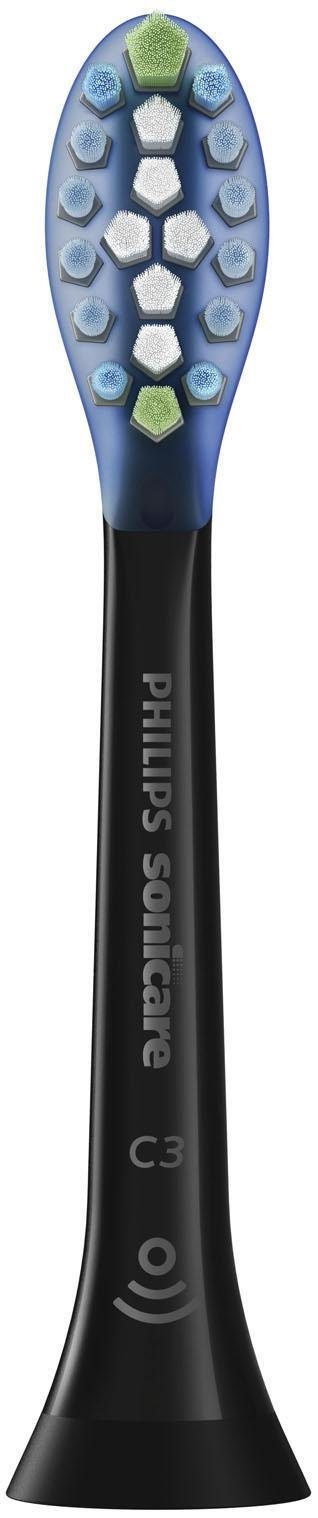 Philips Sonicare Opzetborsteltjes C3 Premium Gum Defense Standaardgrootte, met smart-borstelkopherkenning