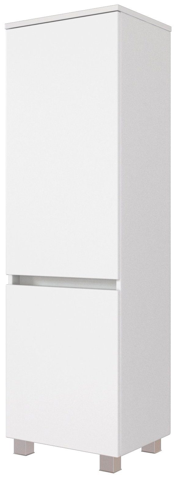 welltime Halfhoge kast Kaunas 40 cm breed, met soft-close functie halfhoge kasten wit