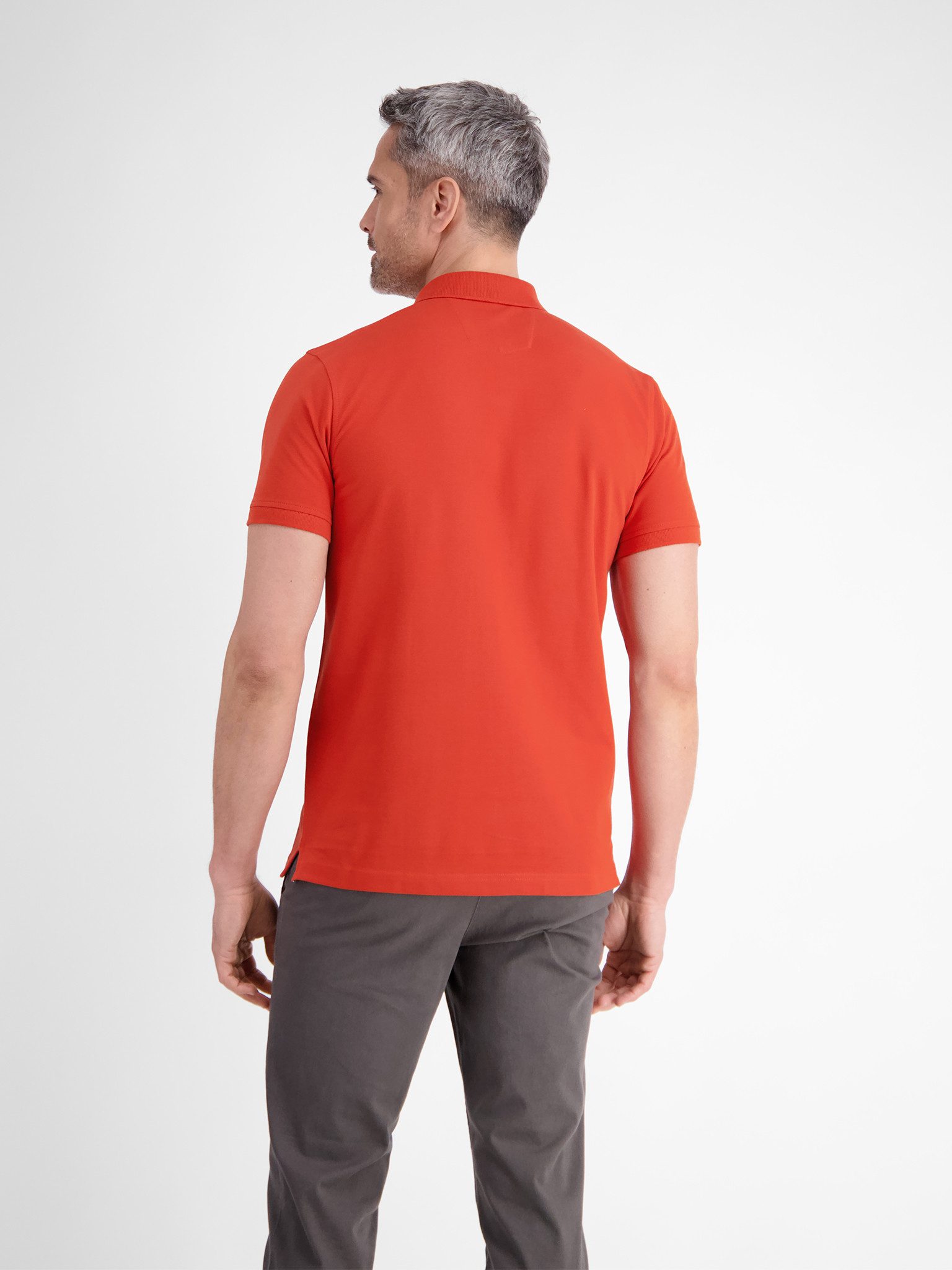 Lerros Poloshirt met geborduurd logo