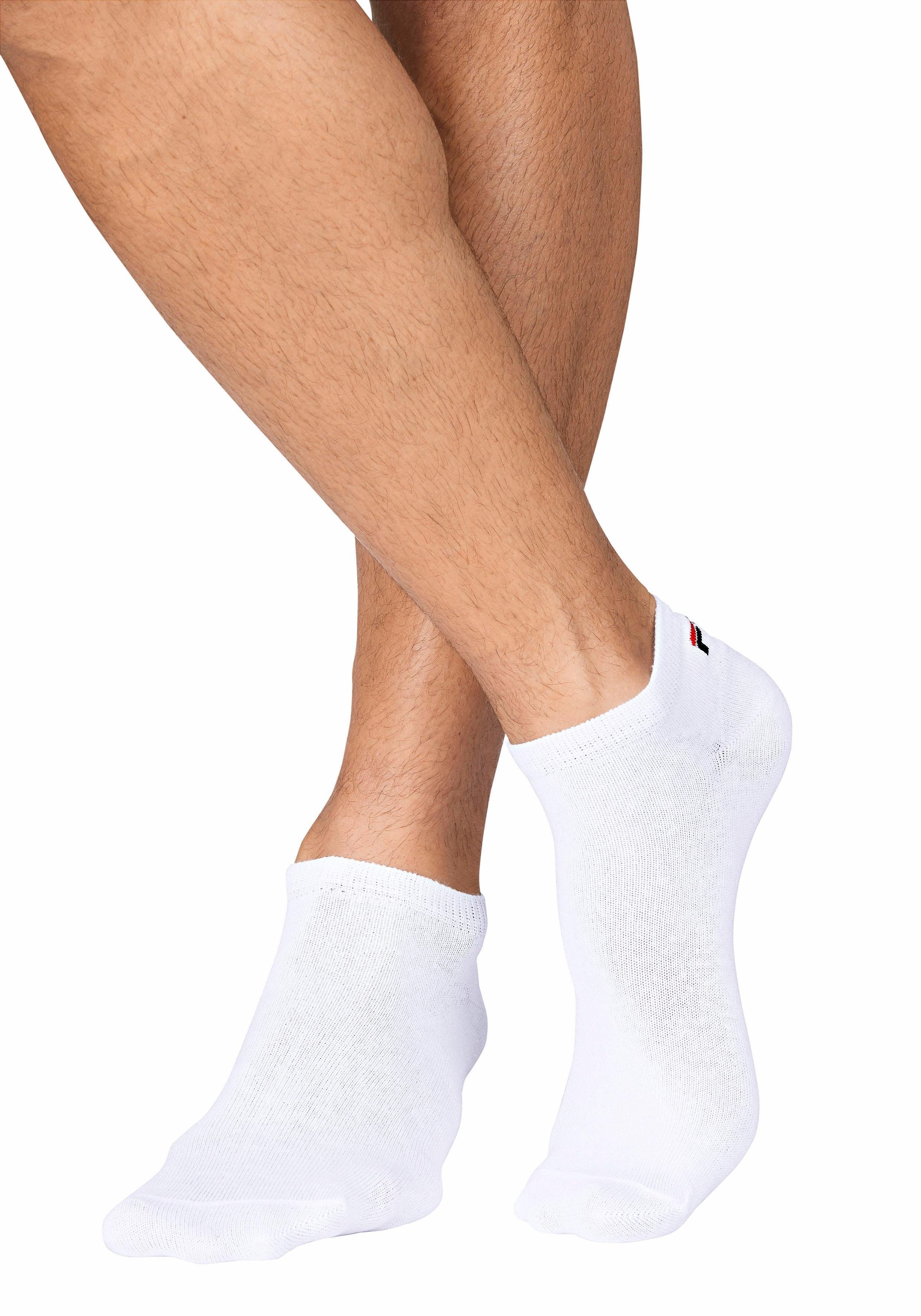 Fila Sneakersokken UNISEX INVISIBLE PLAIN SOCKS met ingebreid logo bij de hiel (3 paar)