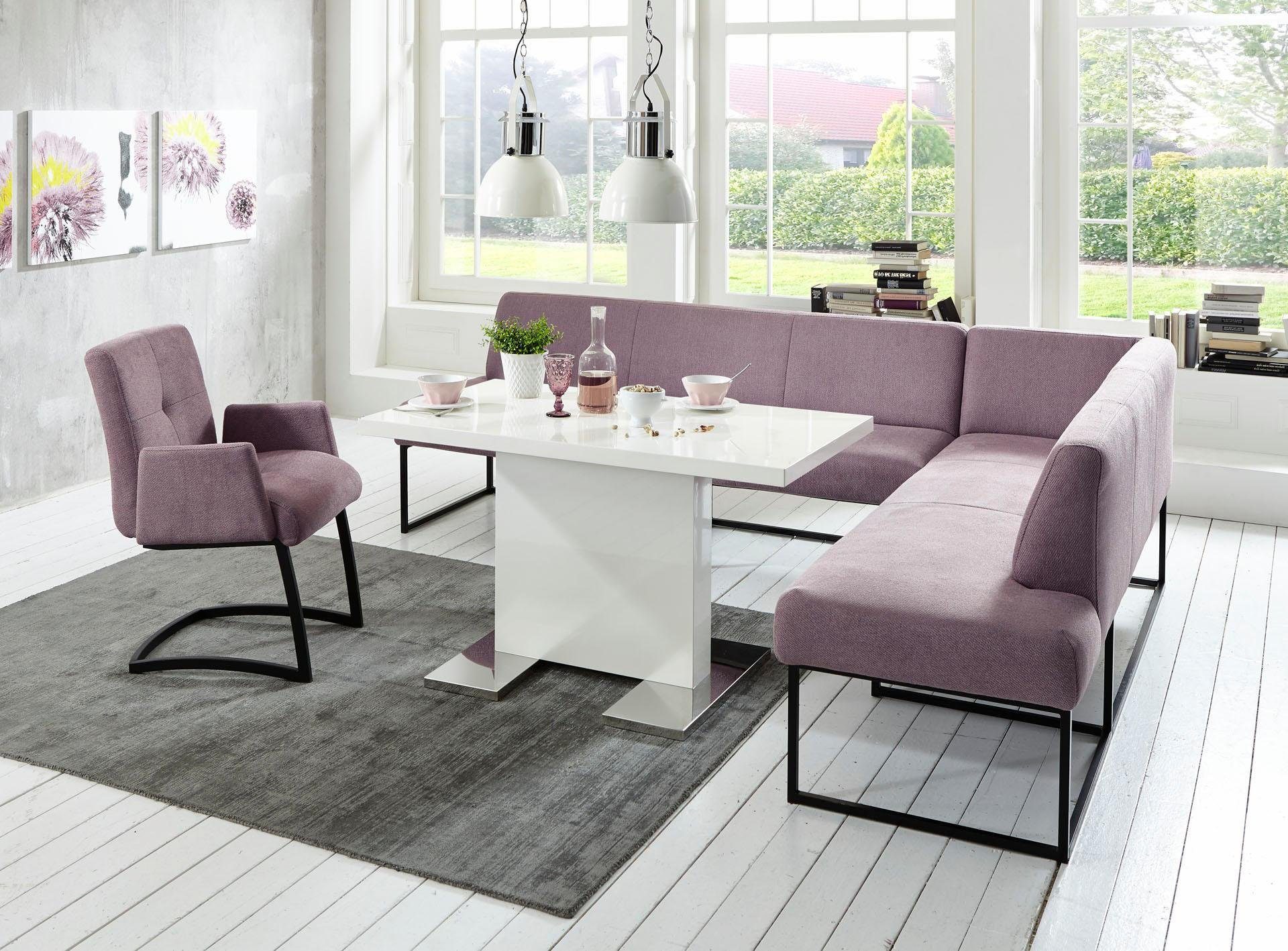 exxpo - sofa fashion Hoekbank Affogato, hoog zitcomfort, comfortabel