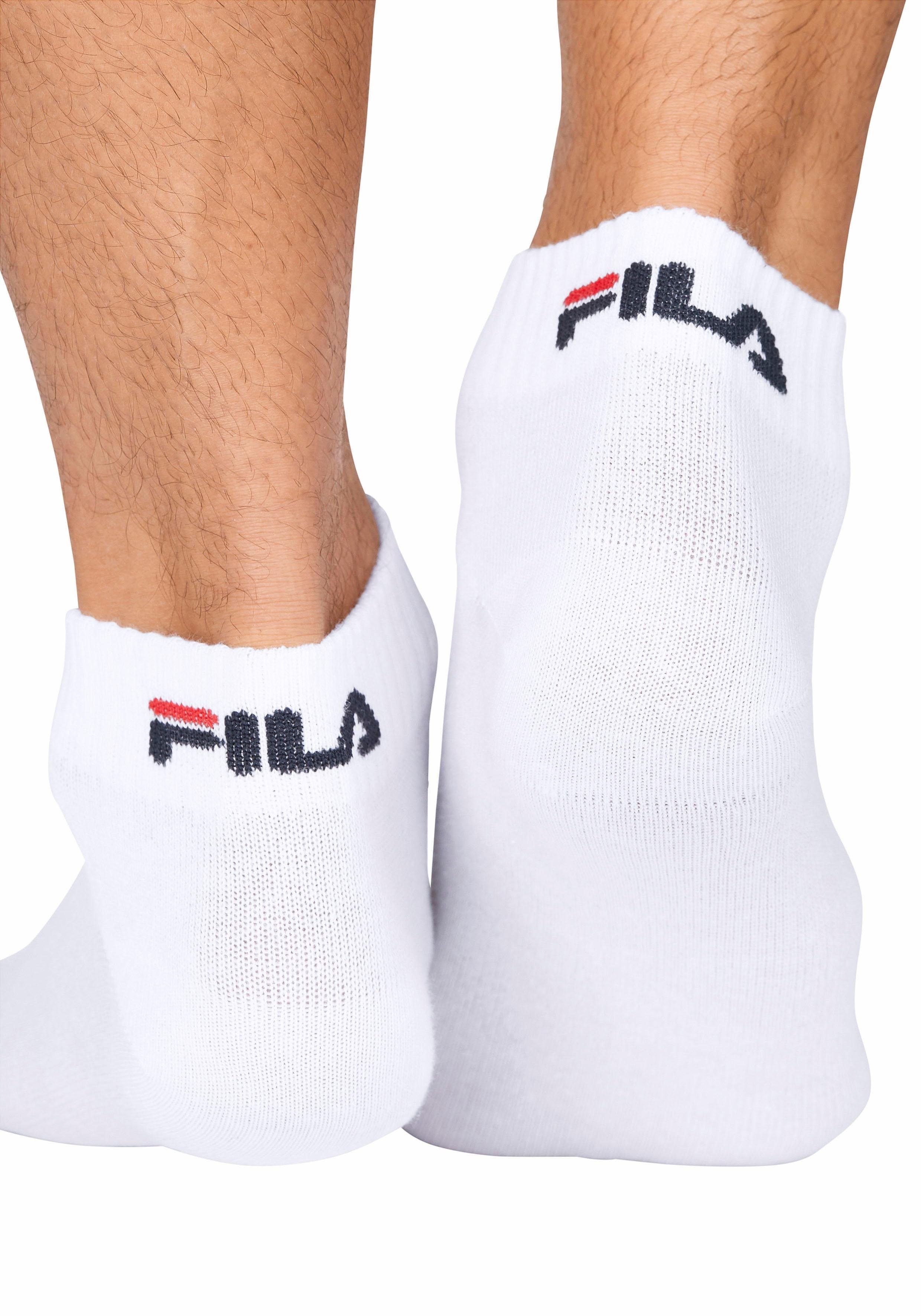 Fila Korte sokken met geborduurd logo (3 paar, Set van 3)