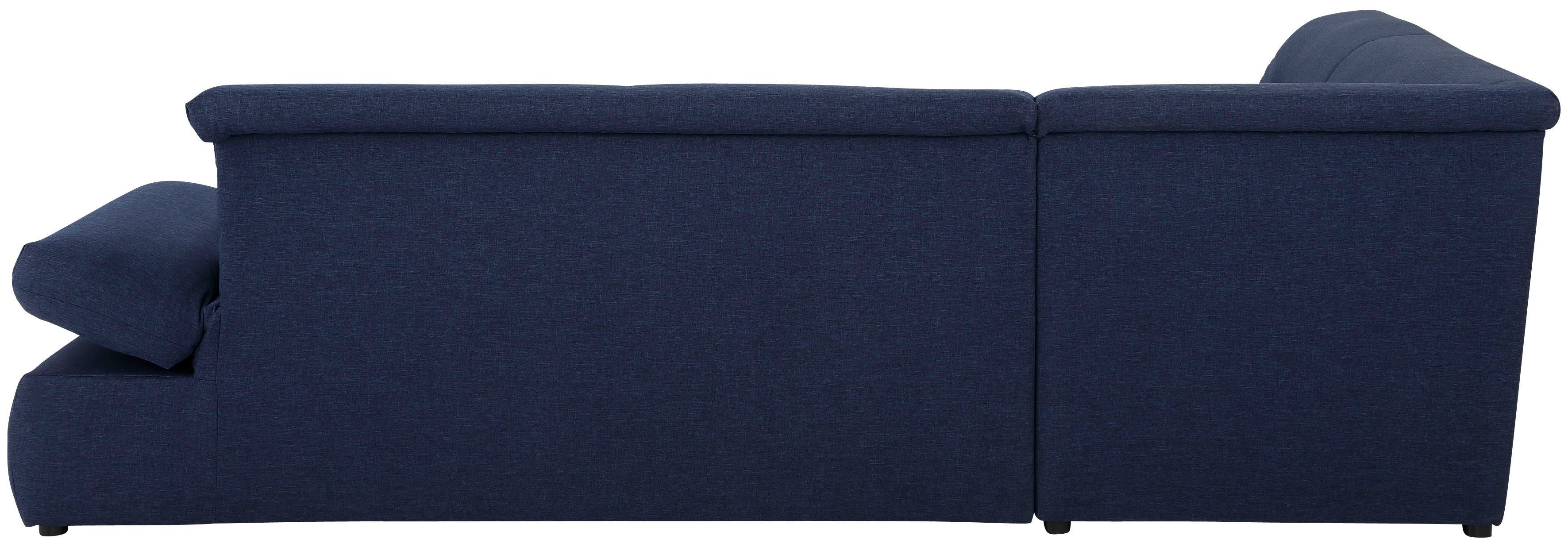 INOSIGN Hoekbank Avesa L-vorm Naar keuze met arm- en slaapfunctie, bxdxh: 275x211x80 cm
