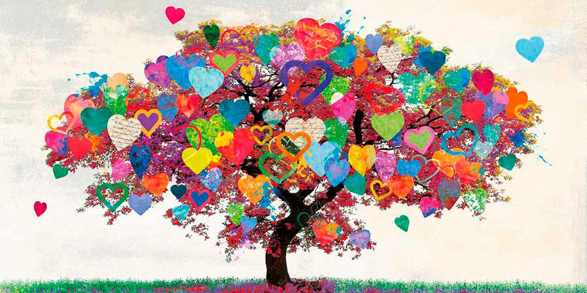my home Decoratief paneel MALIA RODRIGUES - Tree of Love