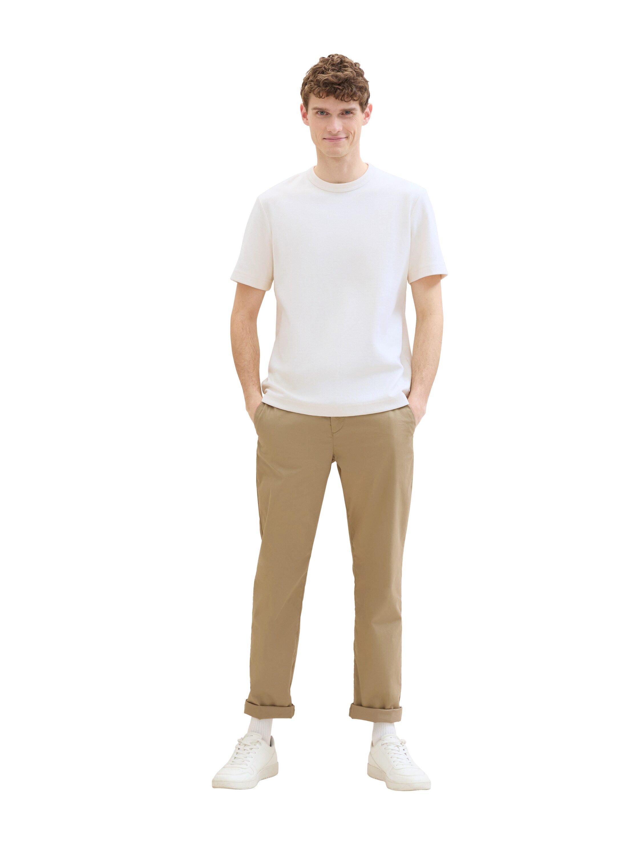 Tom Tailor Chino met tech materiaal