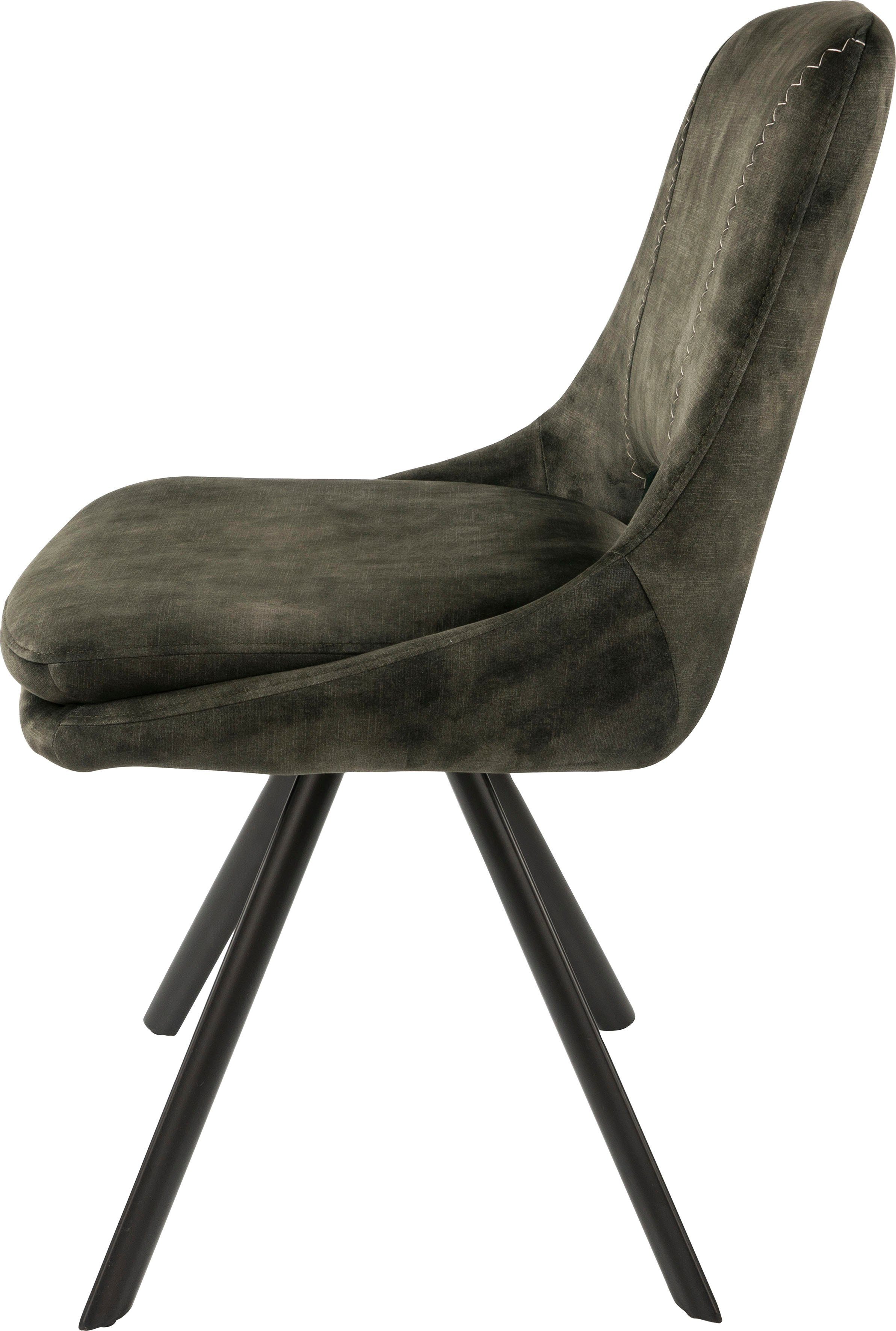Kayoom Stoel Denver 125 2-delige set, stoelset in aantrekkelijk ontwerp (set, 2 stuks)