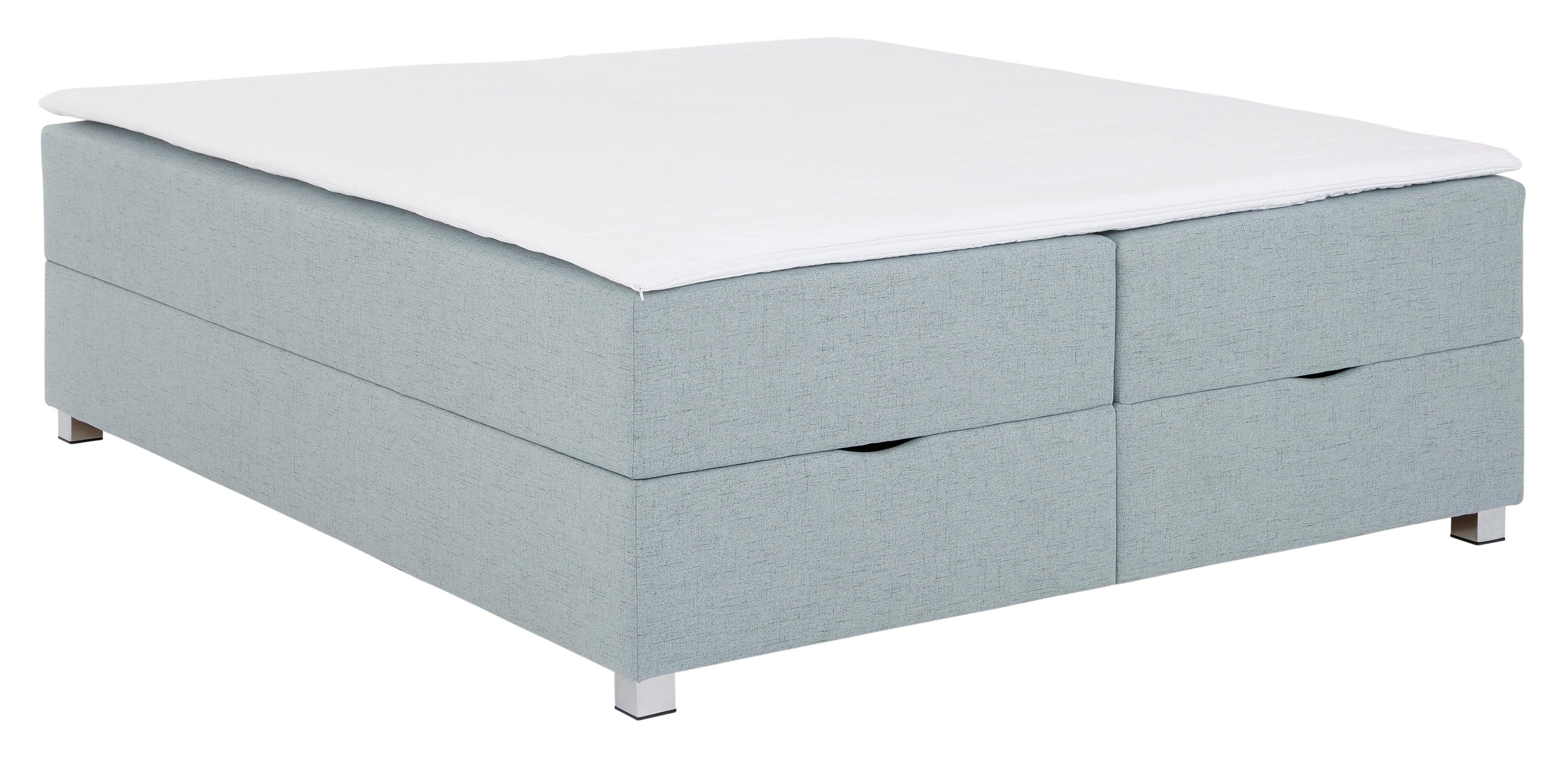 INOSIGN Boxspring Alexis zonder hoofdbord - ideaal voor ruimtes met schuine plafonds, in 4 breedten