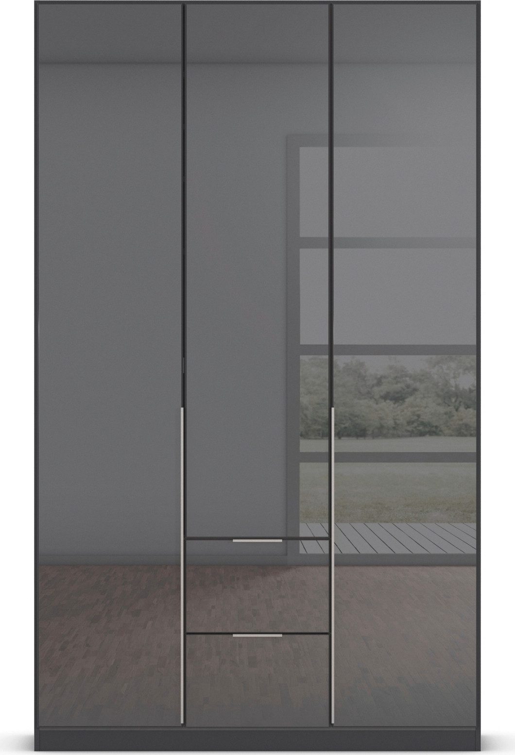 rauch Draaideurkast Kledingkasten kast garderobe AGORDO met glazen front