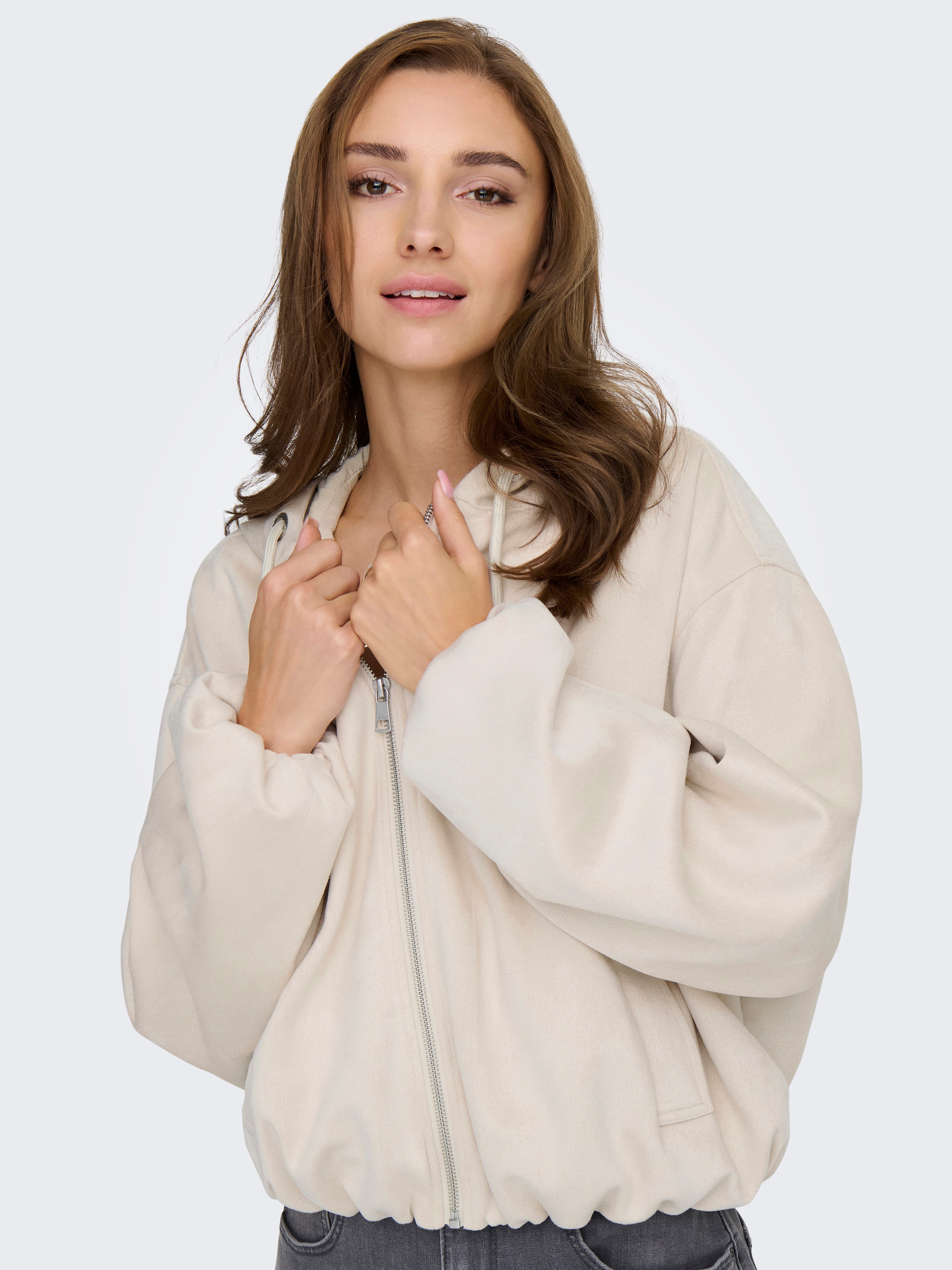 Only Outdoorjack ONLDIANE LIFE FAUX HOOD JACKET CC OTW