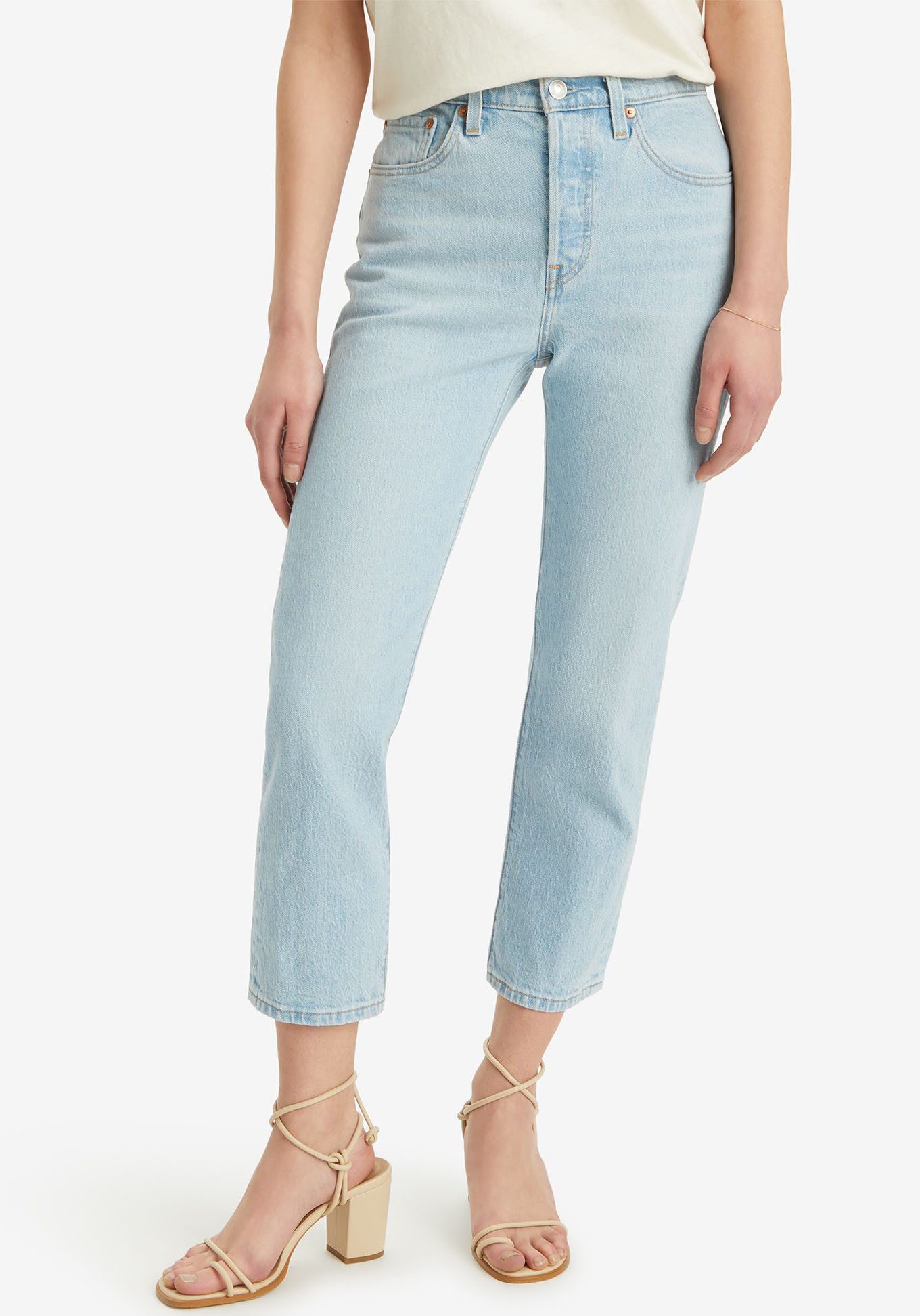 Levi's 7 8 jeans 501 CROP 501 collectie 5-pocket-stijl