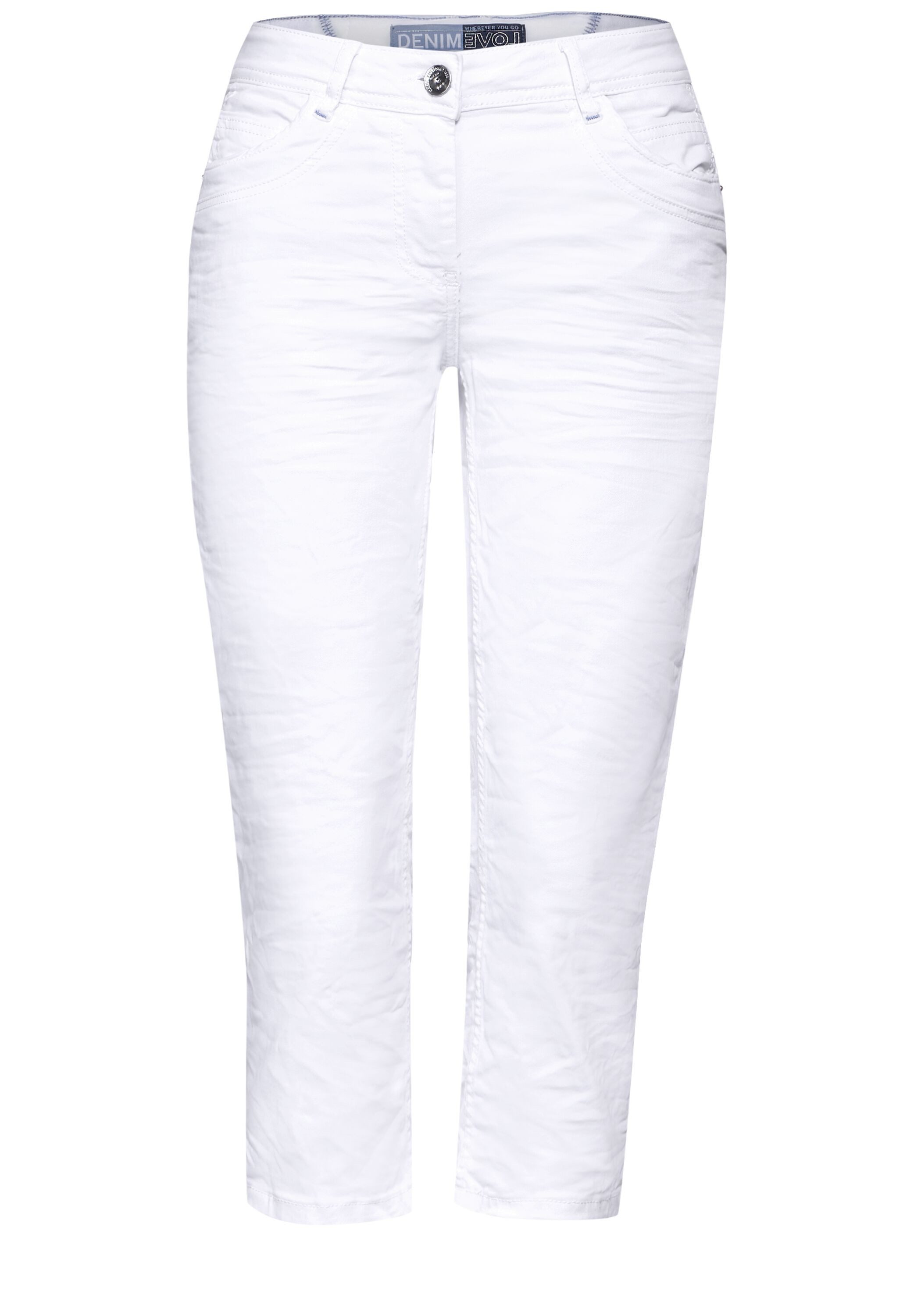 Cecil 3/4 jeans met decoratieve naden