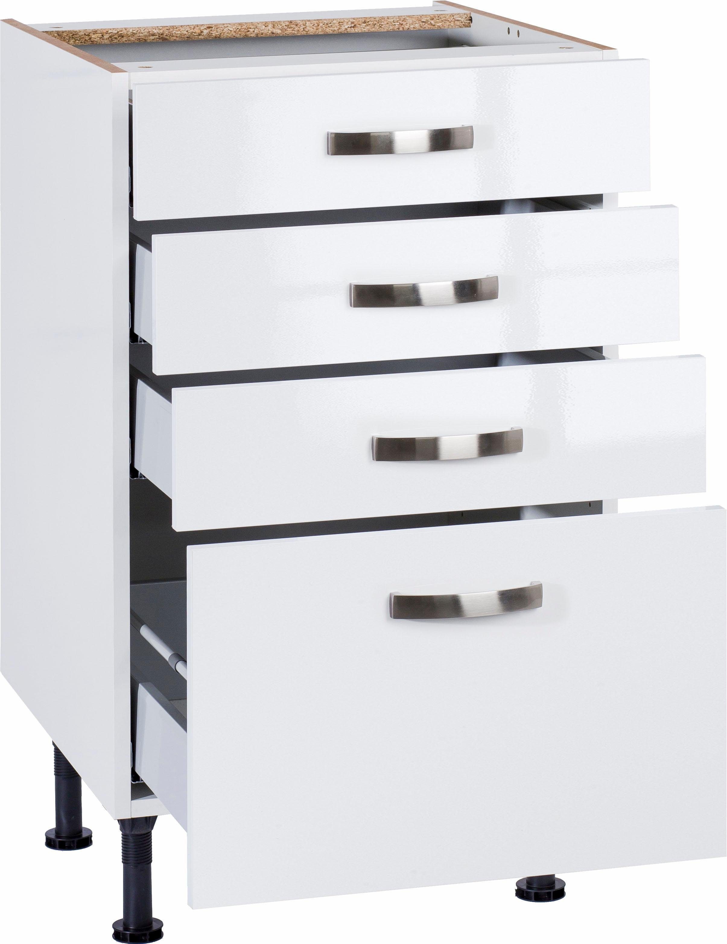 OPTIFIT Onderkast Cara Breedte 50 cm, met volledig uittrekbare laden en soft-closefunctie