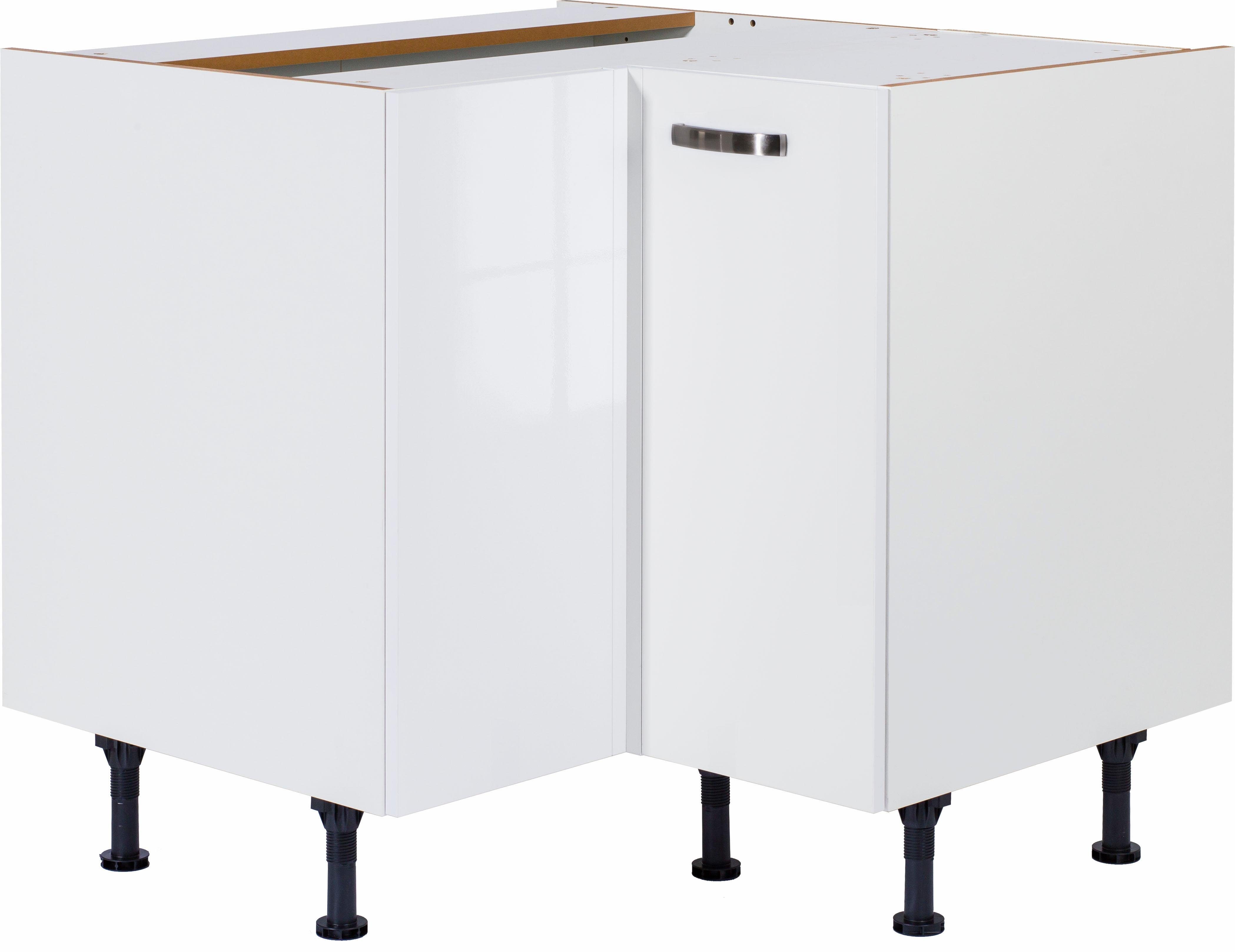 OPTIFIT Hoekonderkast Cara onderkasten wit