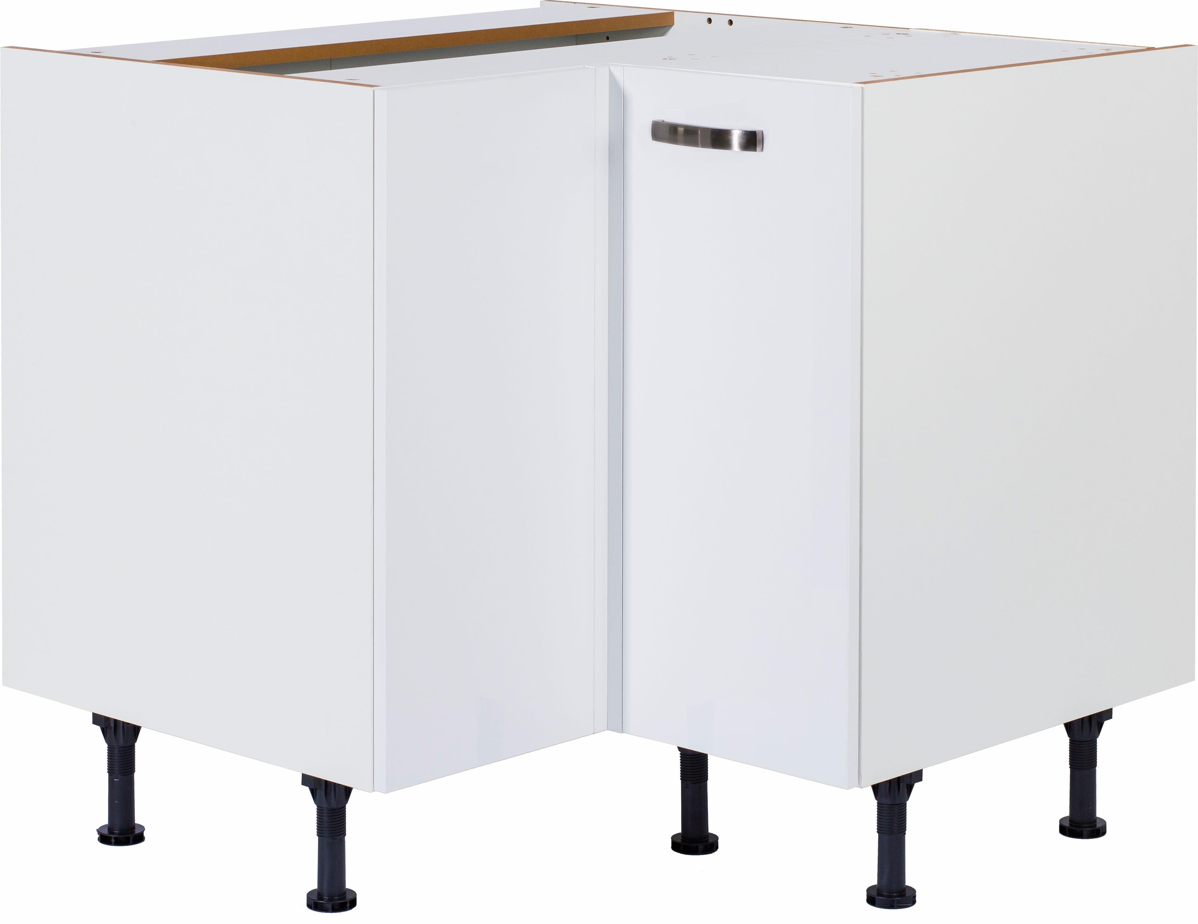 OPTIFIT Hoekonderkast Cara onderkasten wit
