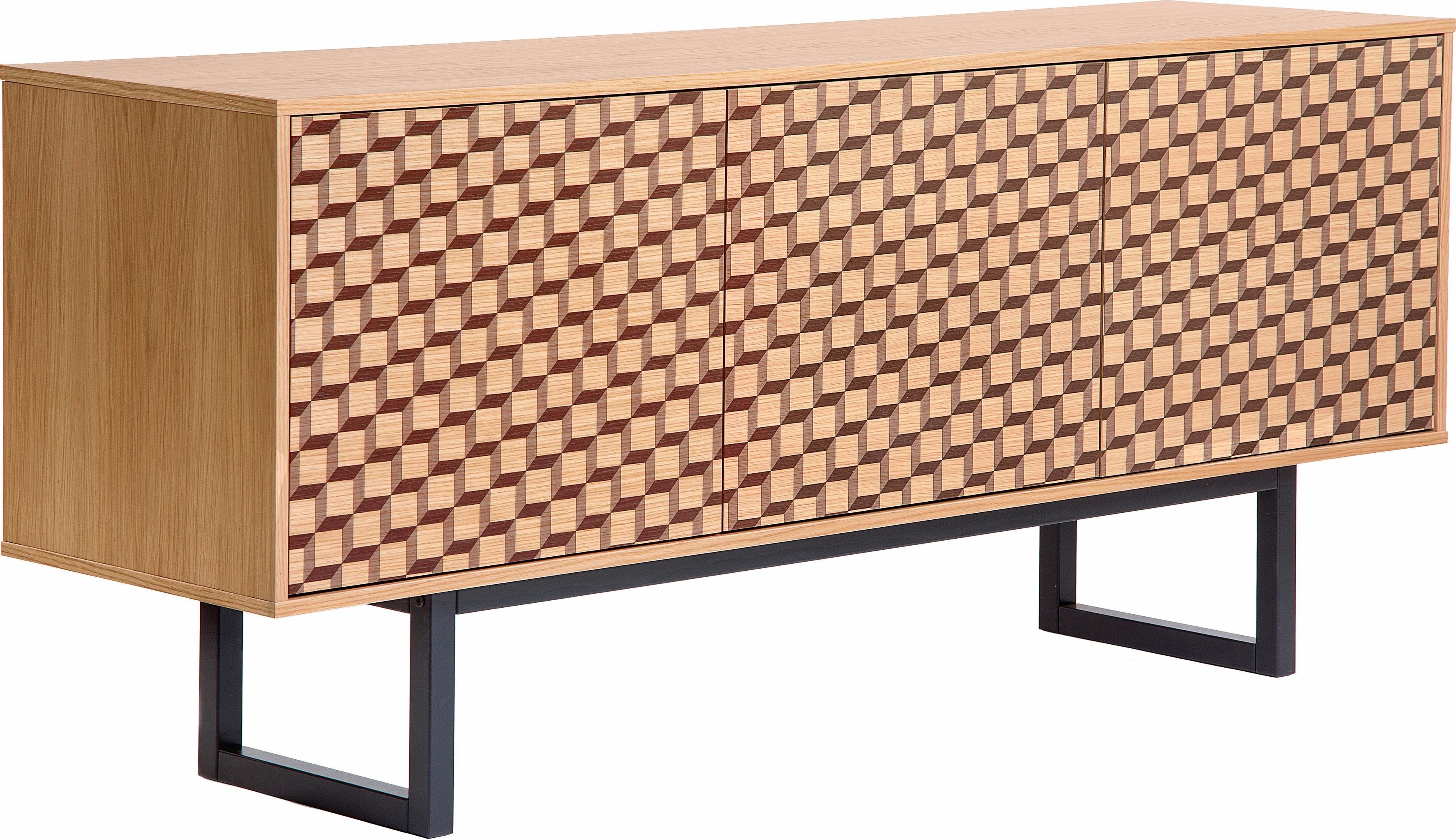 Woodman Dressoir MILLIE Commode met push-to-open functie, breedte 175 cm